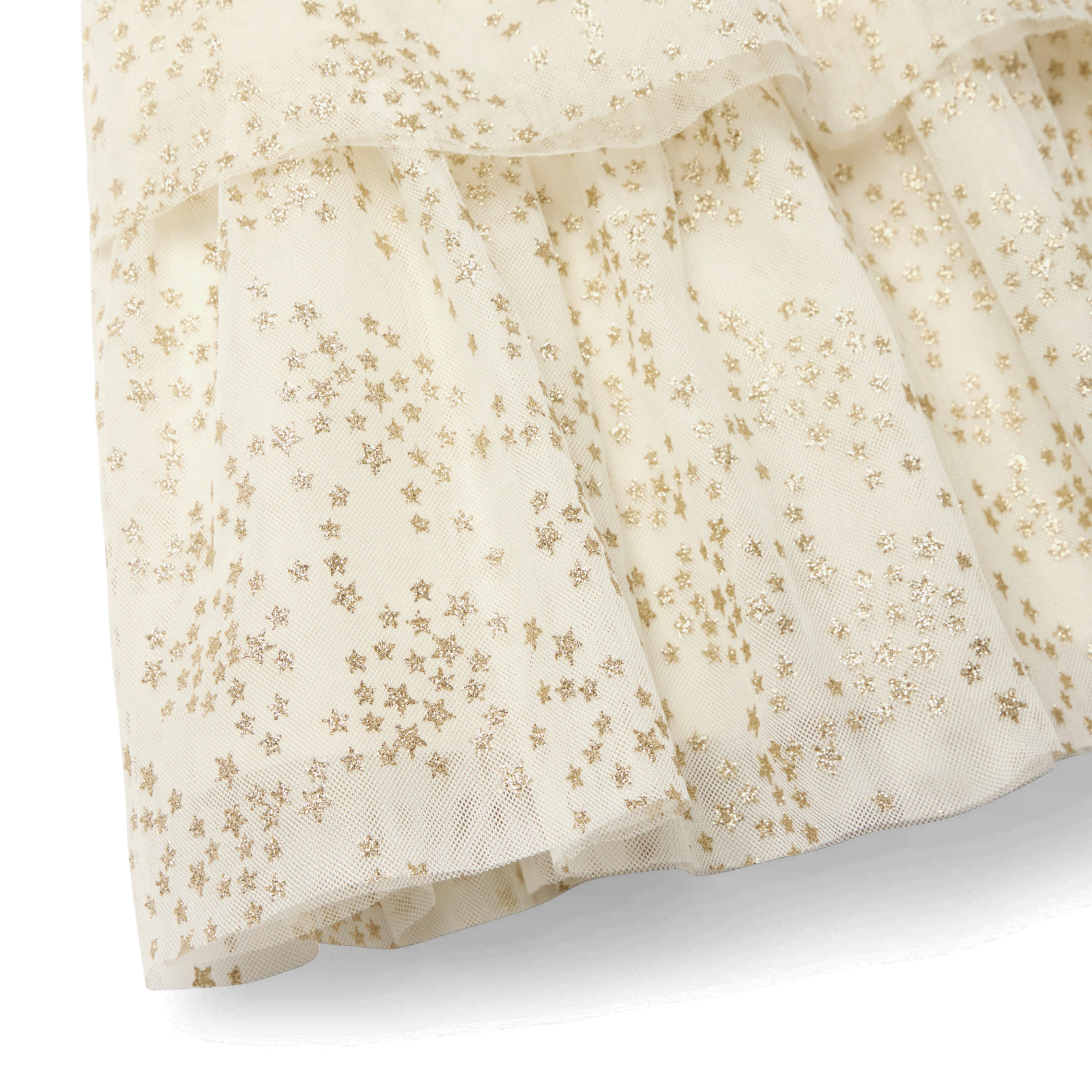 American Girl® x Janie and Jack Sparkly Cream Celebration Dress for Little Girls &