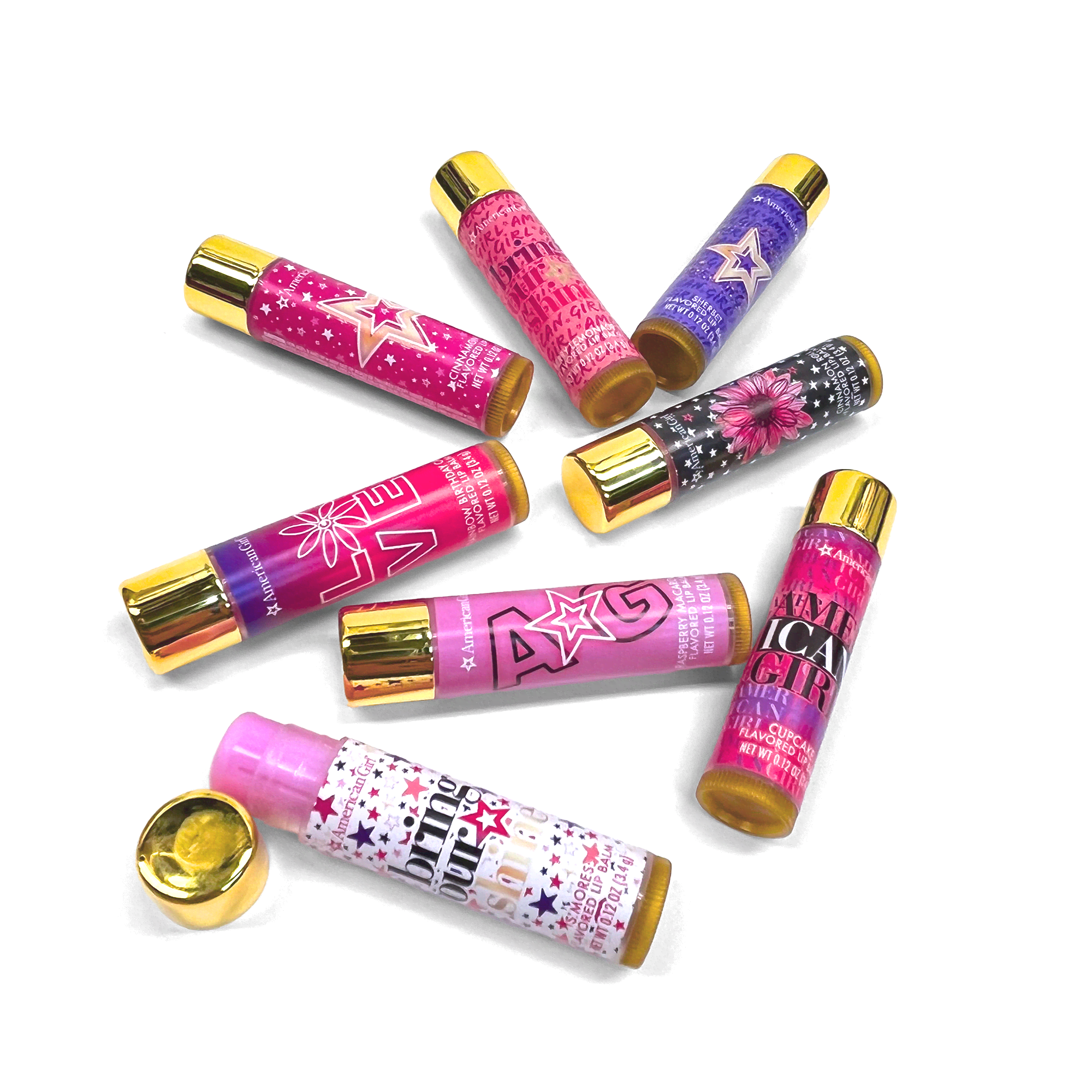 アメリカンキャラクター LIP BALM LIP GLOSS 14点セット アメリカンキャラクター LIP BALM LIP GLOSS 14点セット