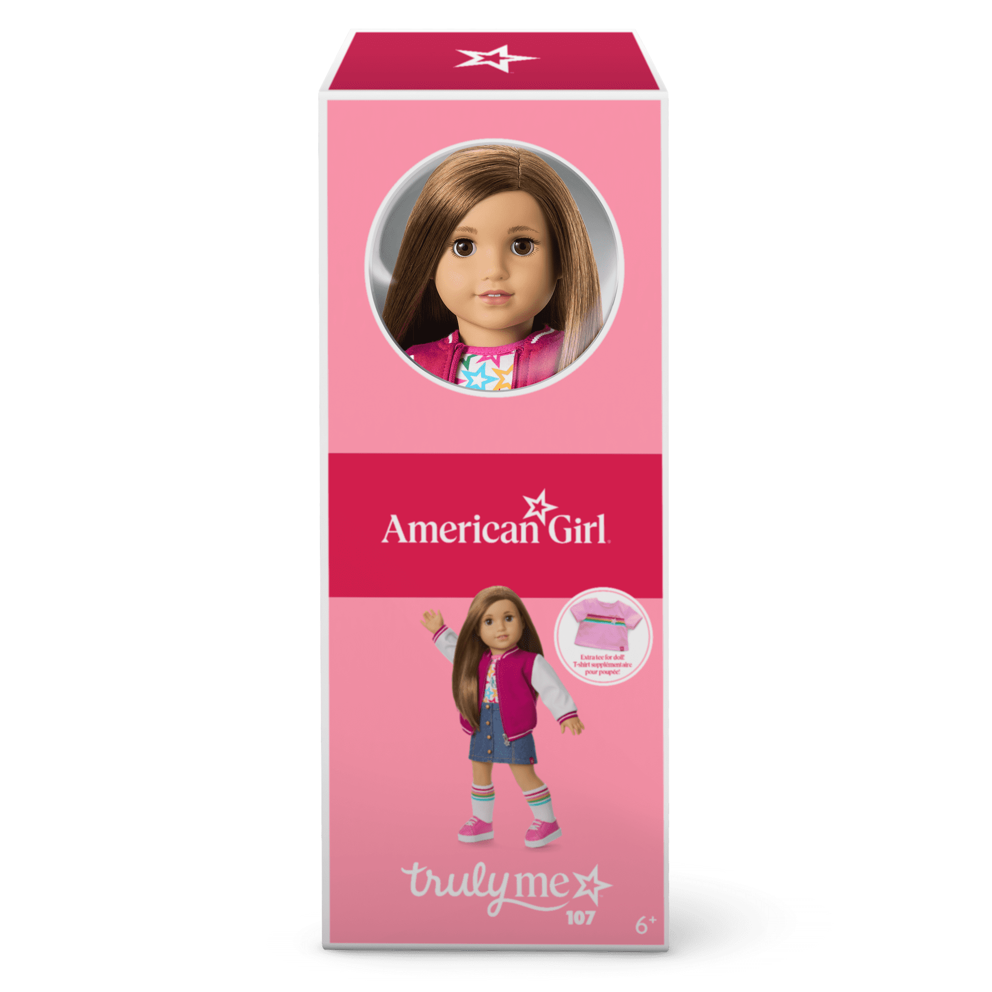 Truly Me™ 18-inch Doll #107, Puppy, Mini Backpack & Accessories AG™ Star Squad Bundle