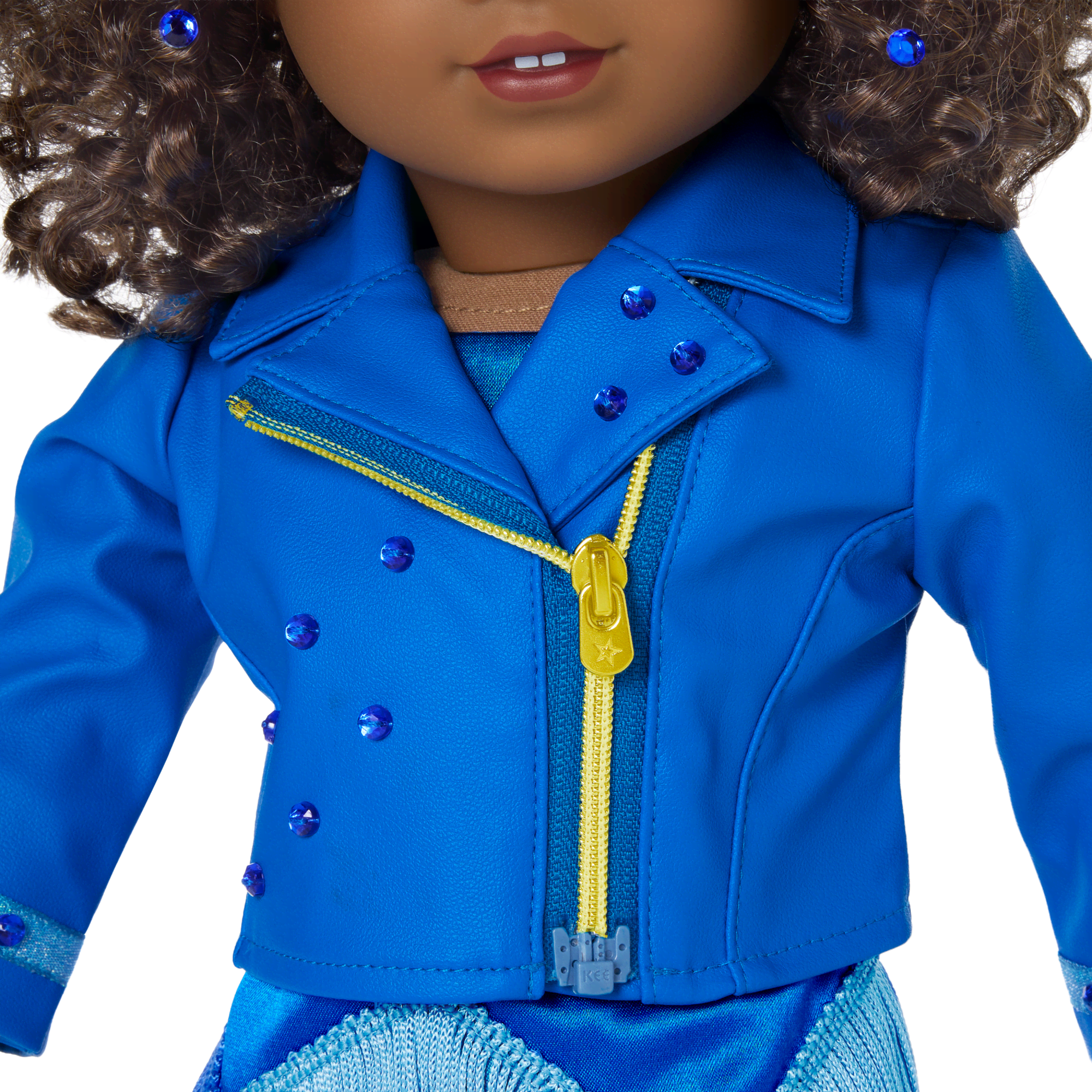 September Sapphire Sparkle Outfit for 18-inch Dolls