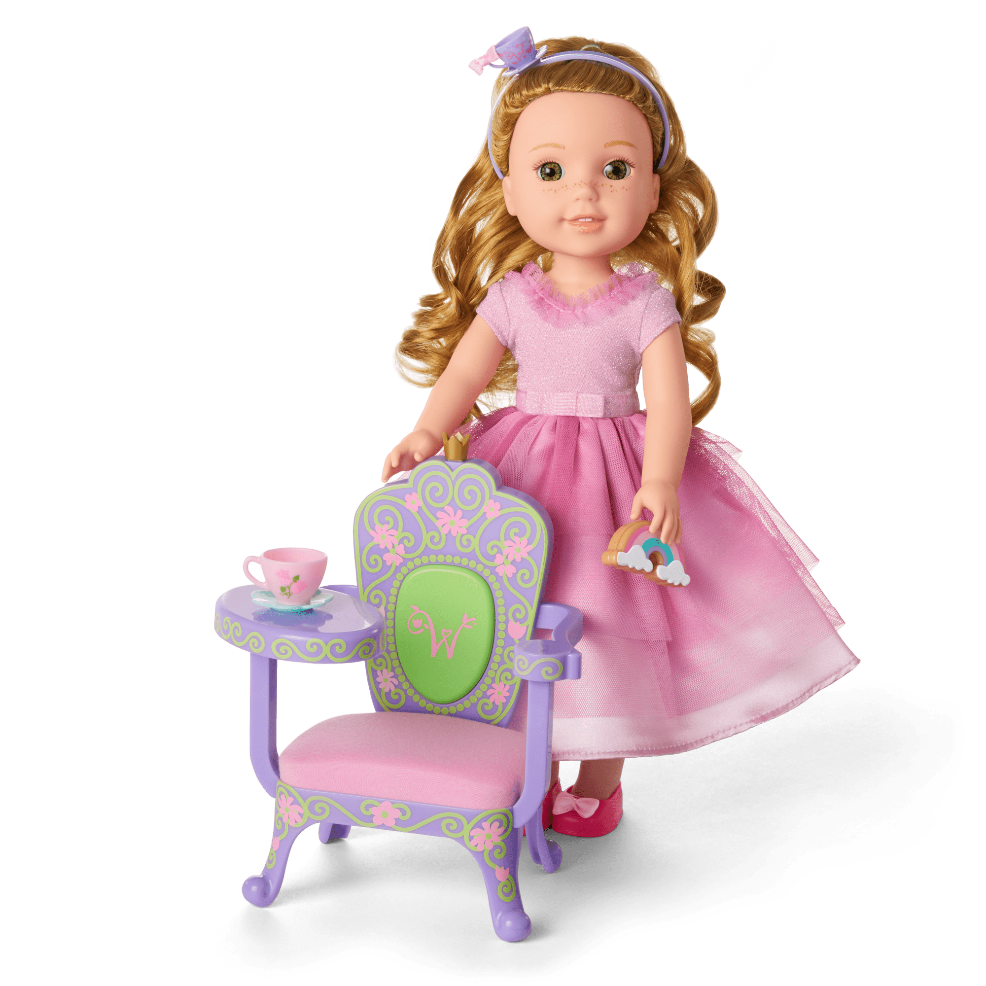 Ready to Be Royal Desk Set for WellieWishers™ Dolls
