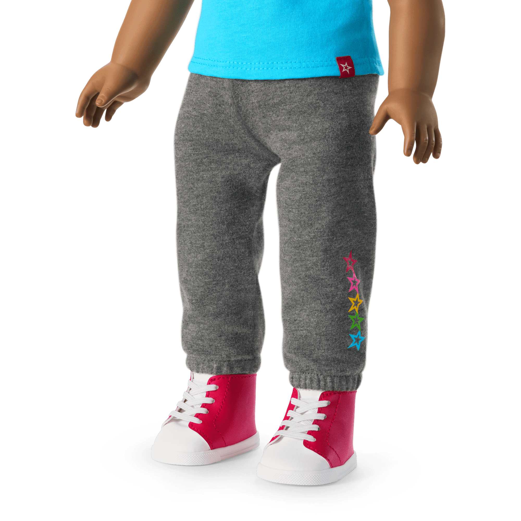 Truly Me™ 18-inch Doll #113 with curly dark-brown hair