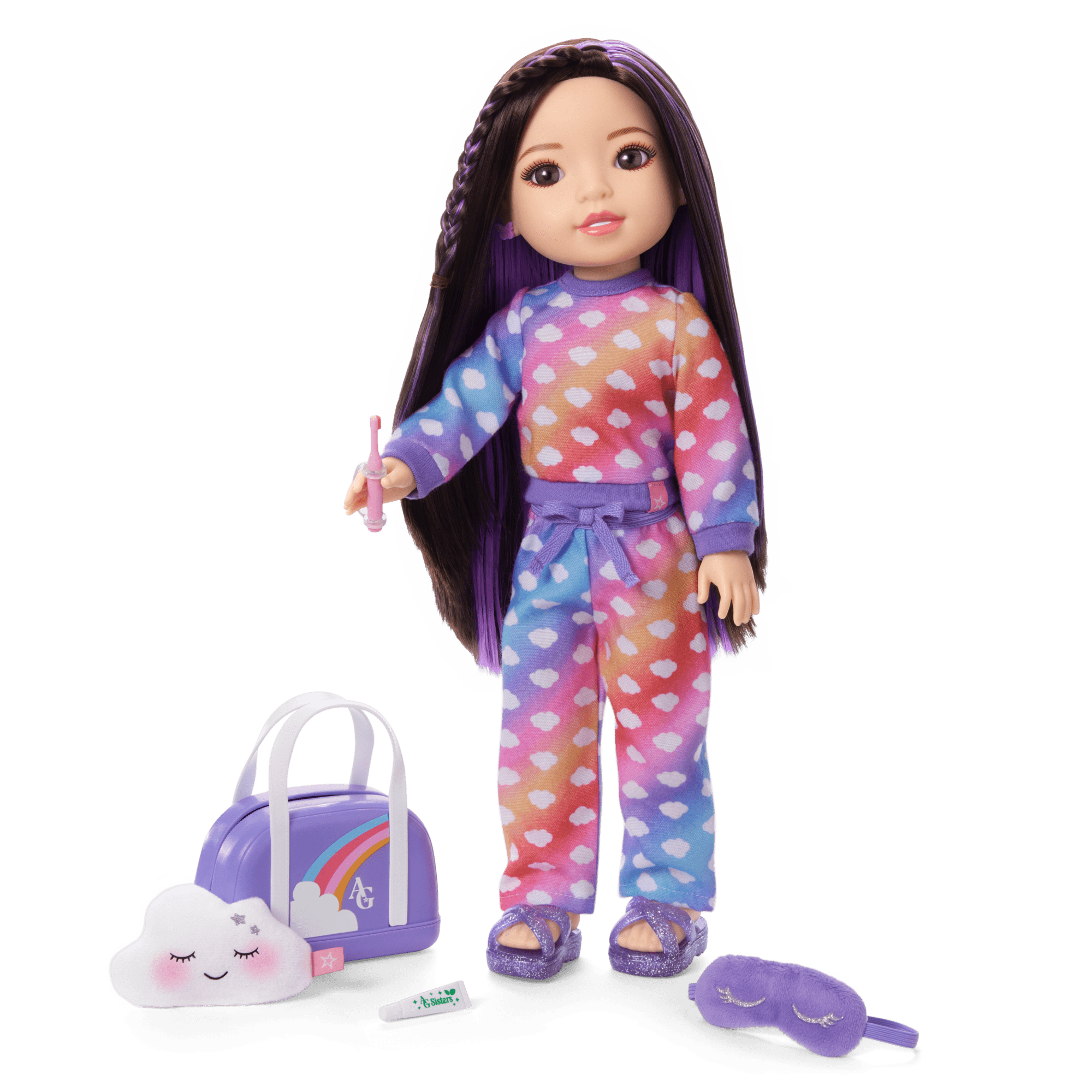 AG Sisters™ Sleepover Styles & Snacks Bundle