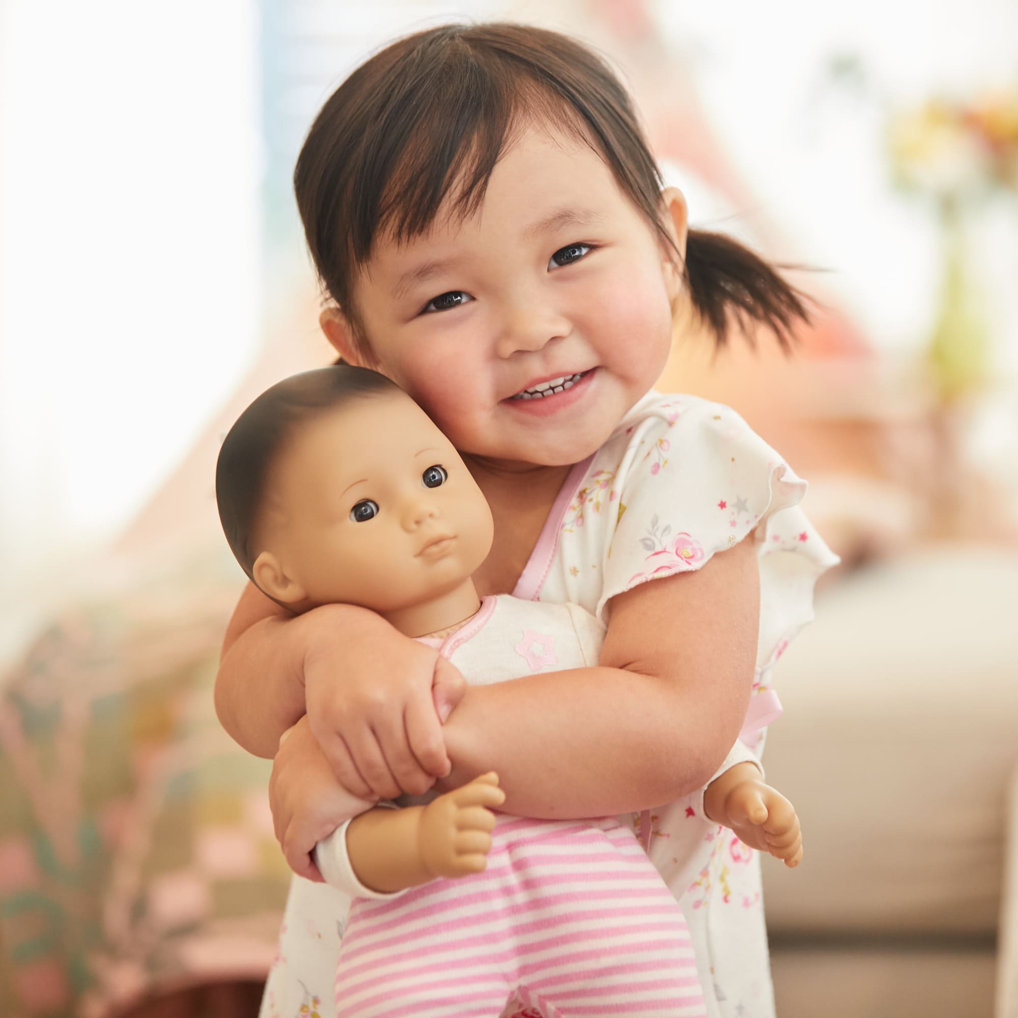 Beautiful Blooms Pajamas for Little Girls