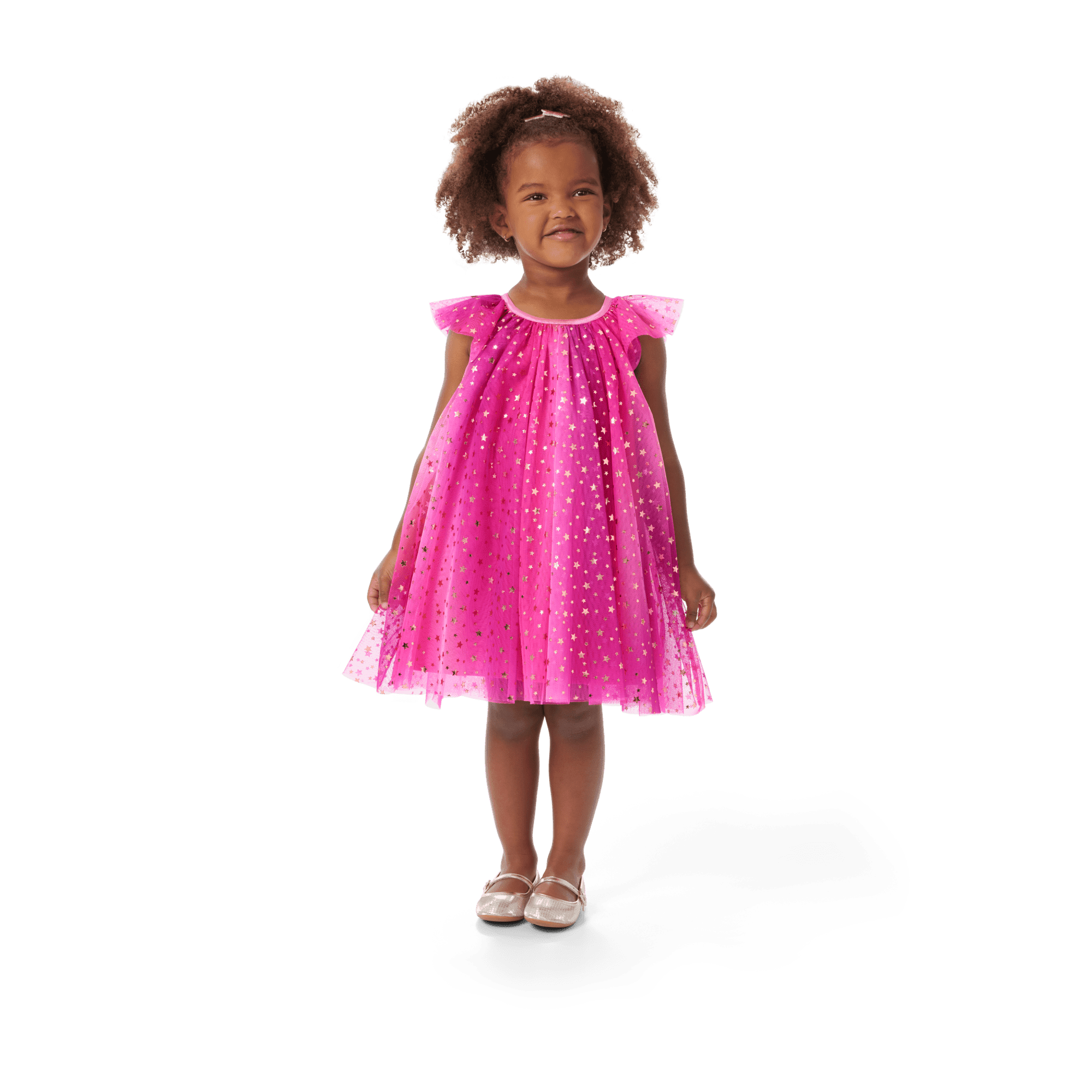 Pink Party-Ready Dress for Little Girls (Bitty Baby ) Pink Party-Ready Dress for Little Girls (Bitty Baby )