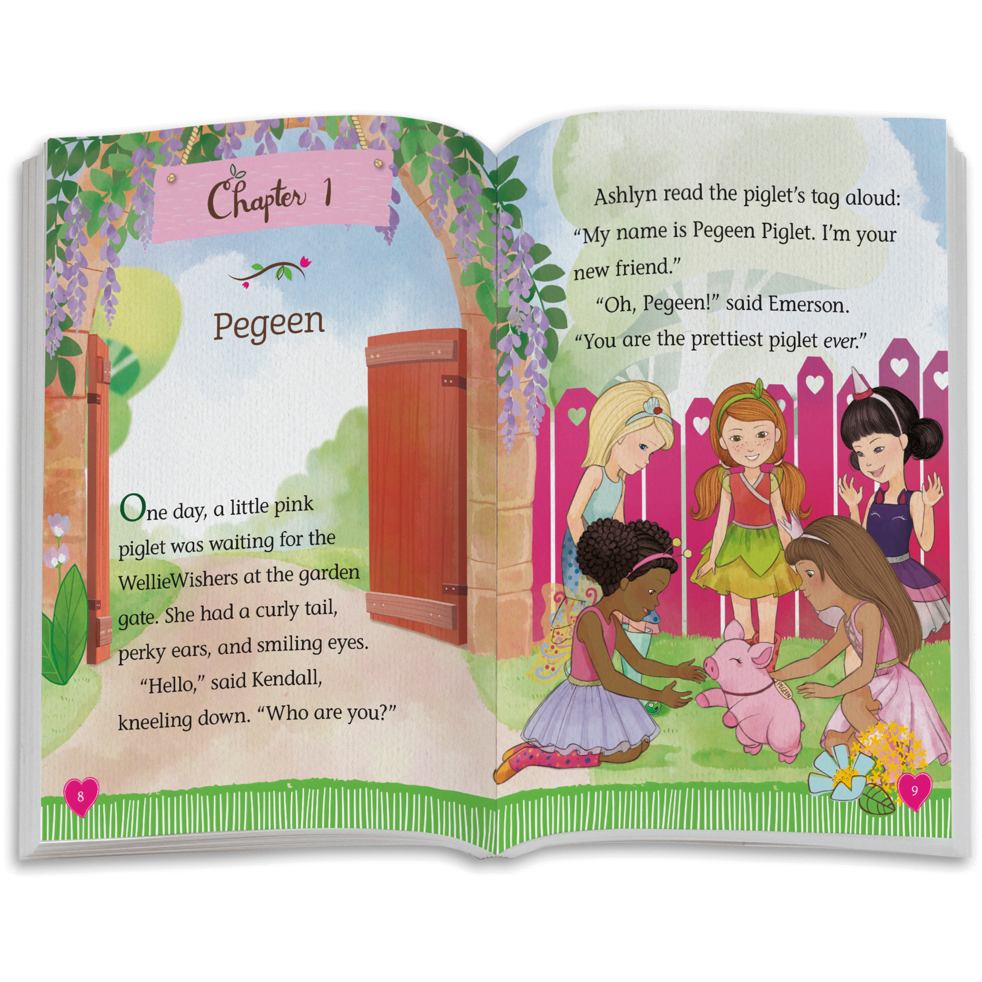 The Princesses and the Dragon Book (WellieWishers™)