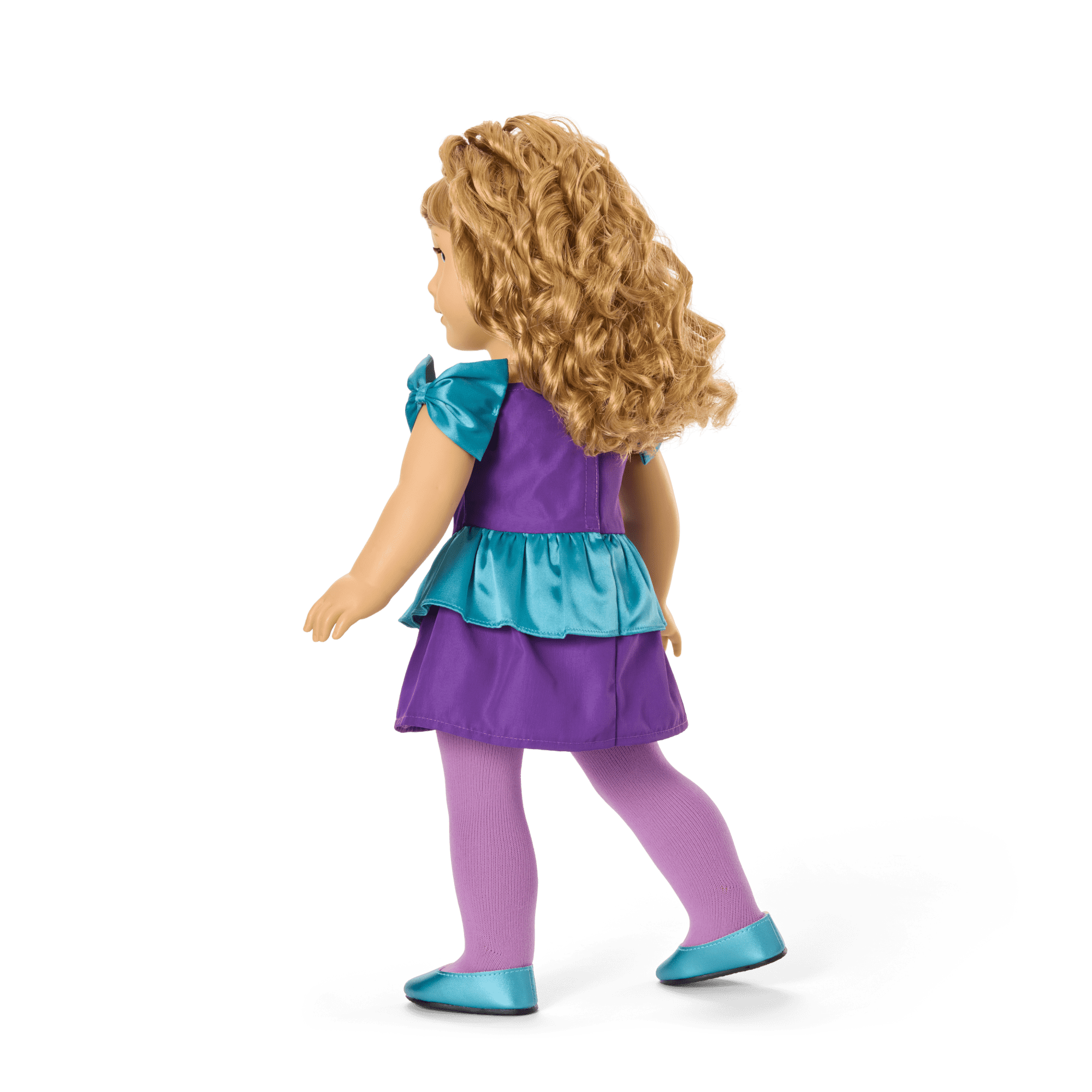 Courtney’s™ Party Dress, Caboodles® & Hair Accessories for 18-inch Dolls (Historical Characters)