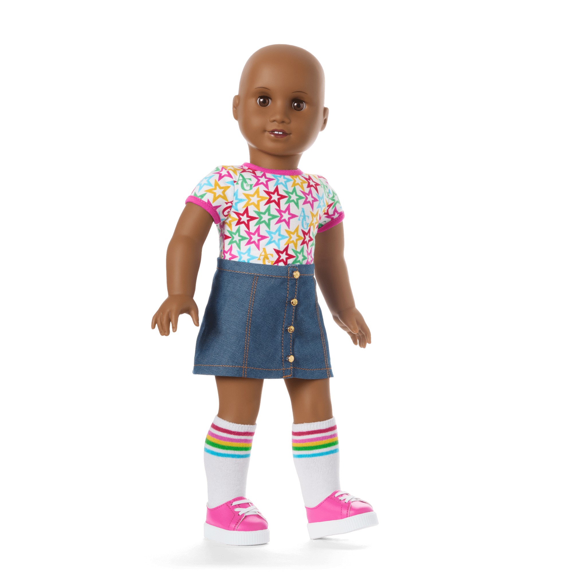 Truly Me™ 18-inch Doll #114, Puppy, Mini Backpack & Accessories AG™ Star Squad Bundle