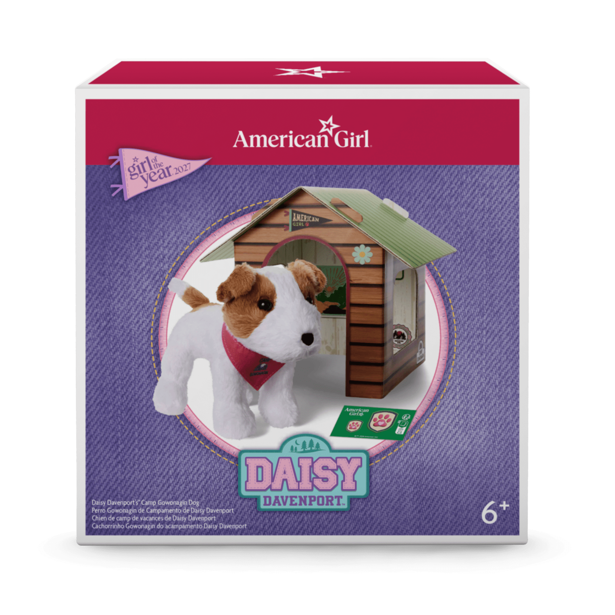 Daisy Davenport’s™ Camp Gowonagin Dog for 18-inch Dolls (Girl of the Year™ 2027)