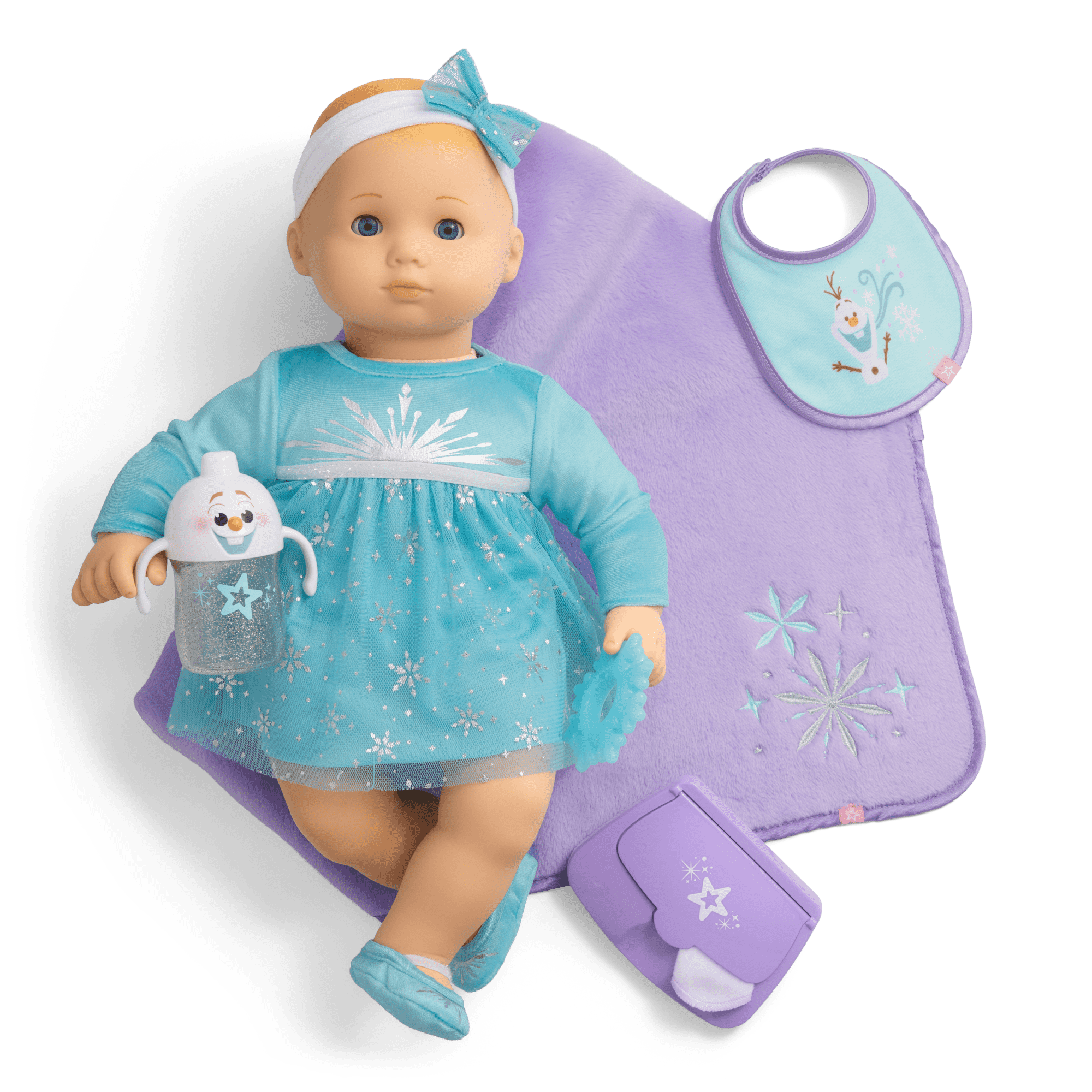 Disney Frozen Elsa Cuddle & Care Set with Bitty Baby® Doll by American Girl®