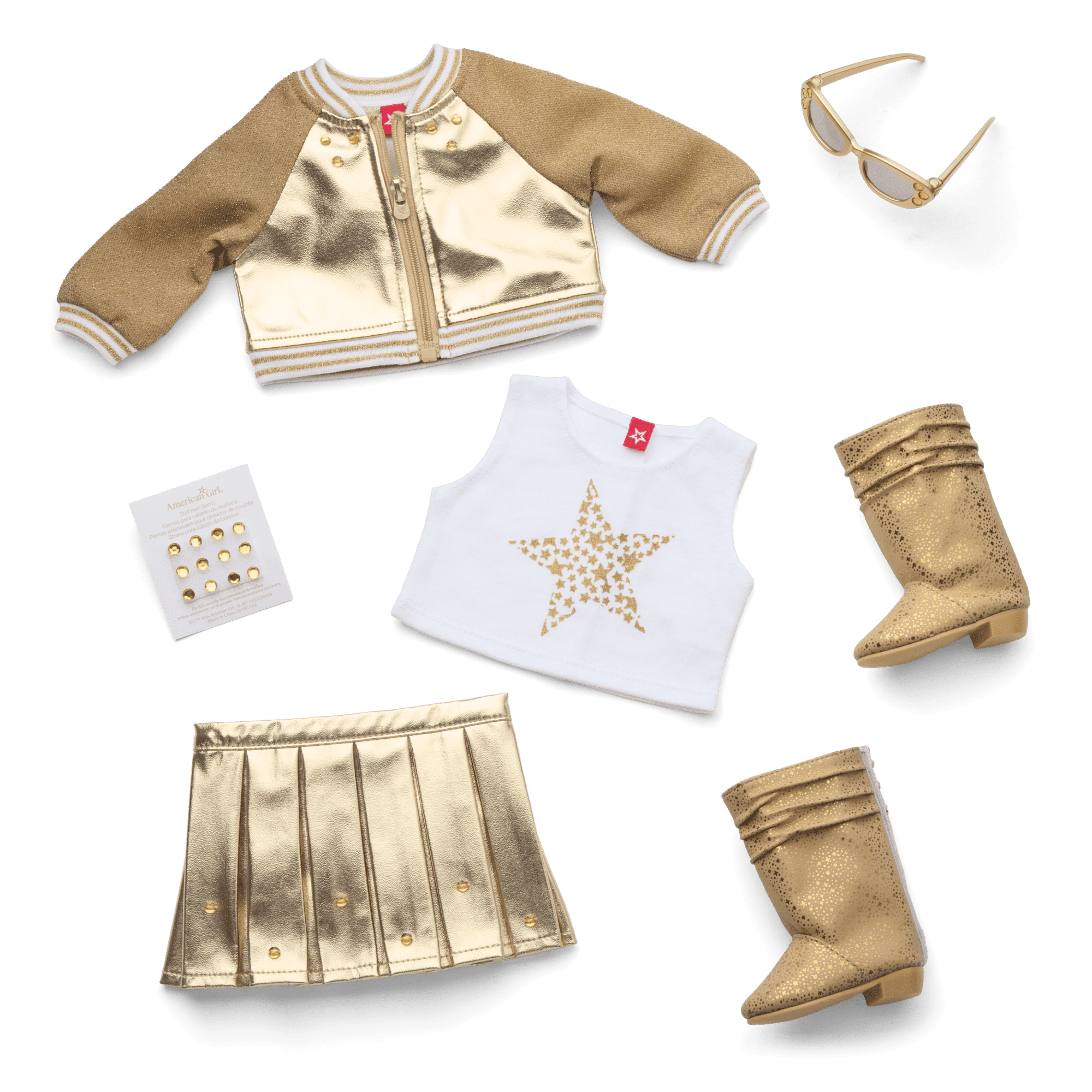 November Topaz Pizzazz Outfit for 18-inch Dolls