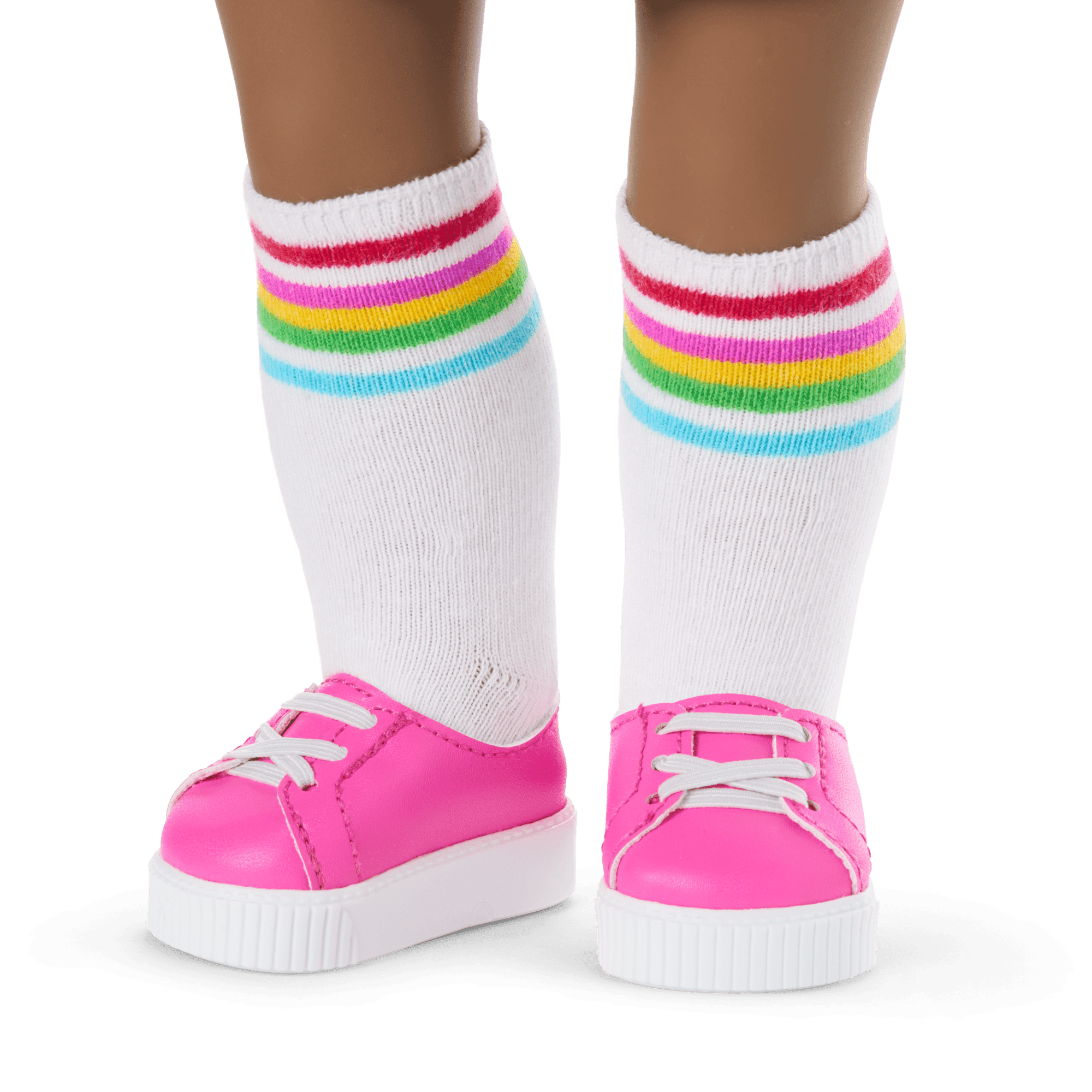 Truly Me™ 18-inch Doll #112 with curly dark-brown hair