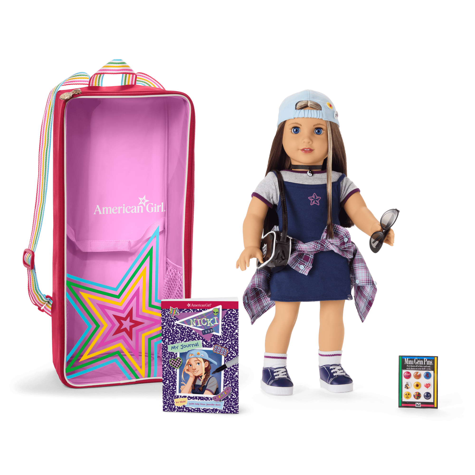 american girl doll backpack and laptop Laptop, Tablet, Smartphone Pink Color for 18in Dolls. Made by Fashion World. : Toys & Games this laptop provides endless possibilities for imaginative play JUST ADDED - American Girl