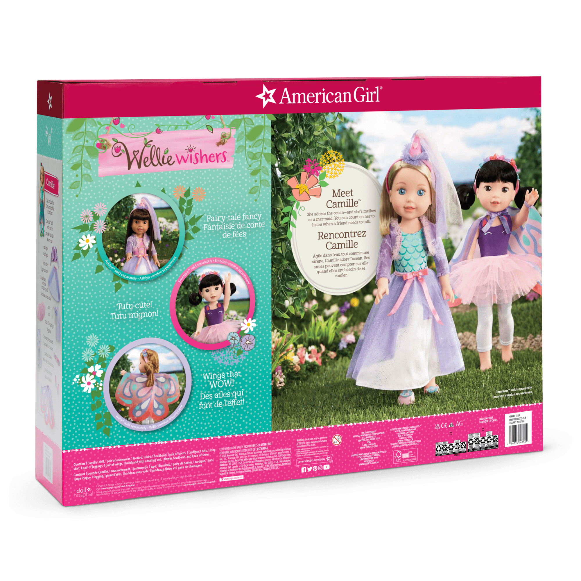 Camille’s™ Fairy-Tale Dress-Up Set (WellieWishers™)