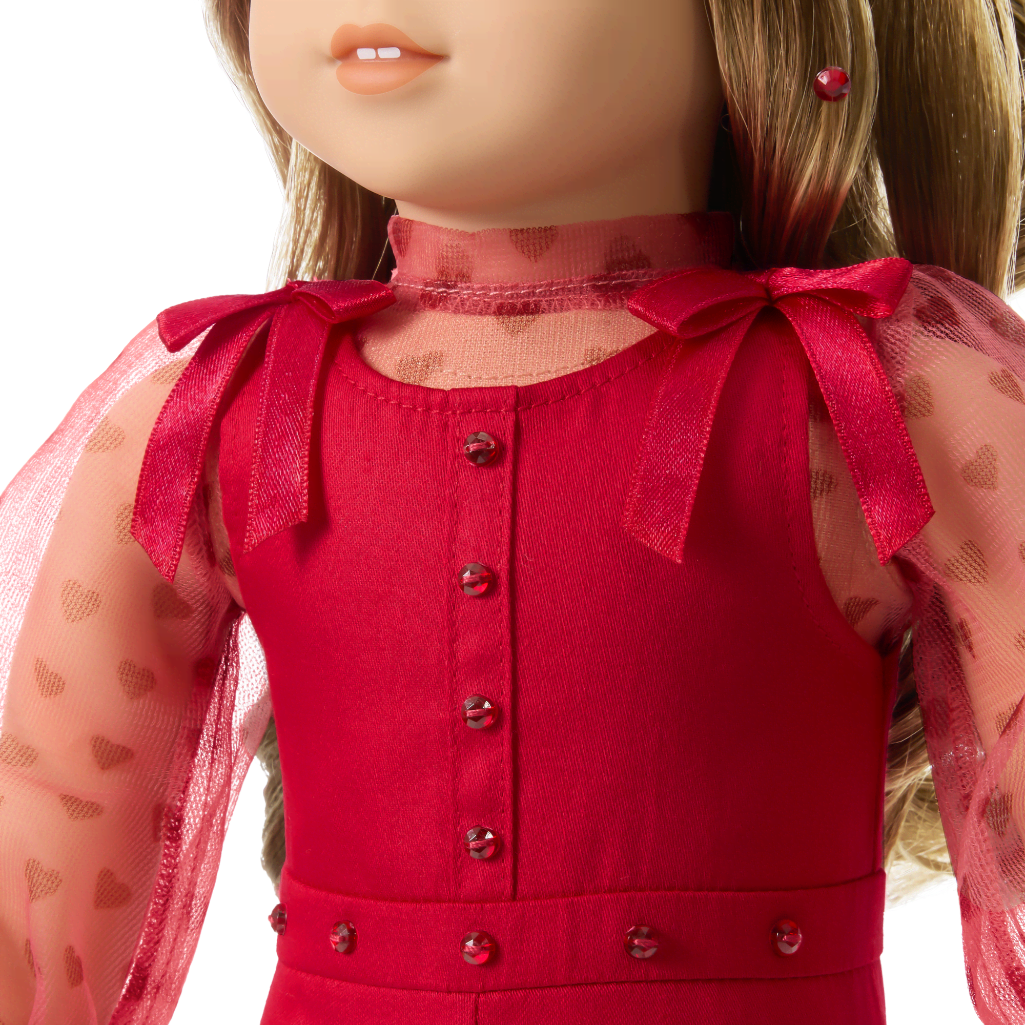 January Garnet Glam Outfit for 18-inch Dolls