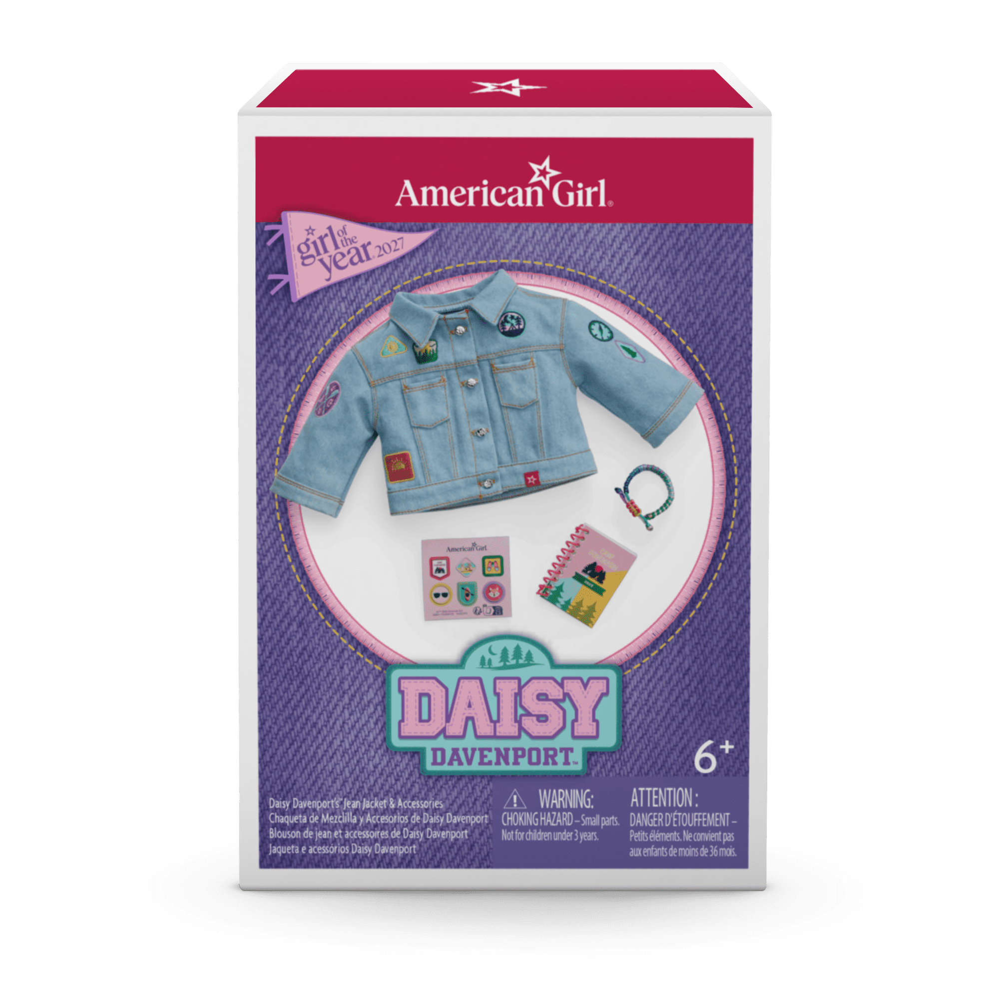 Daisy Davenport’s™ Jean Jacket & Accessories for 18-inch Dolls (Girl of the Year™ 2027)