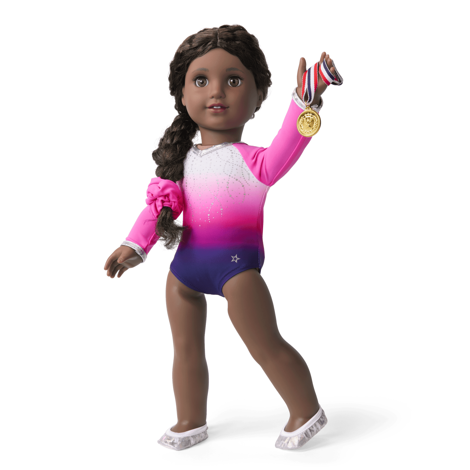 Beam with Pride Gymnastics Outfit for 18-inch Dolls