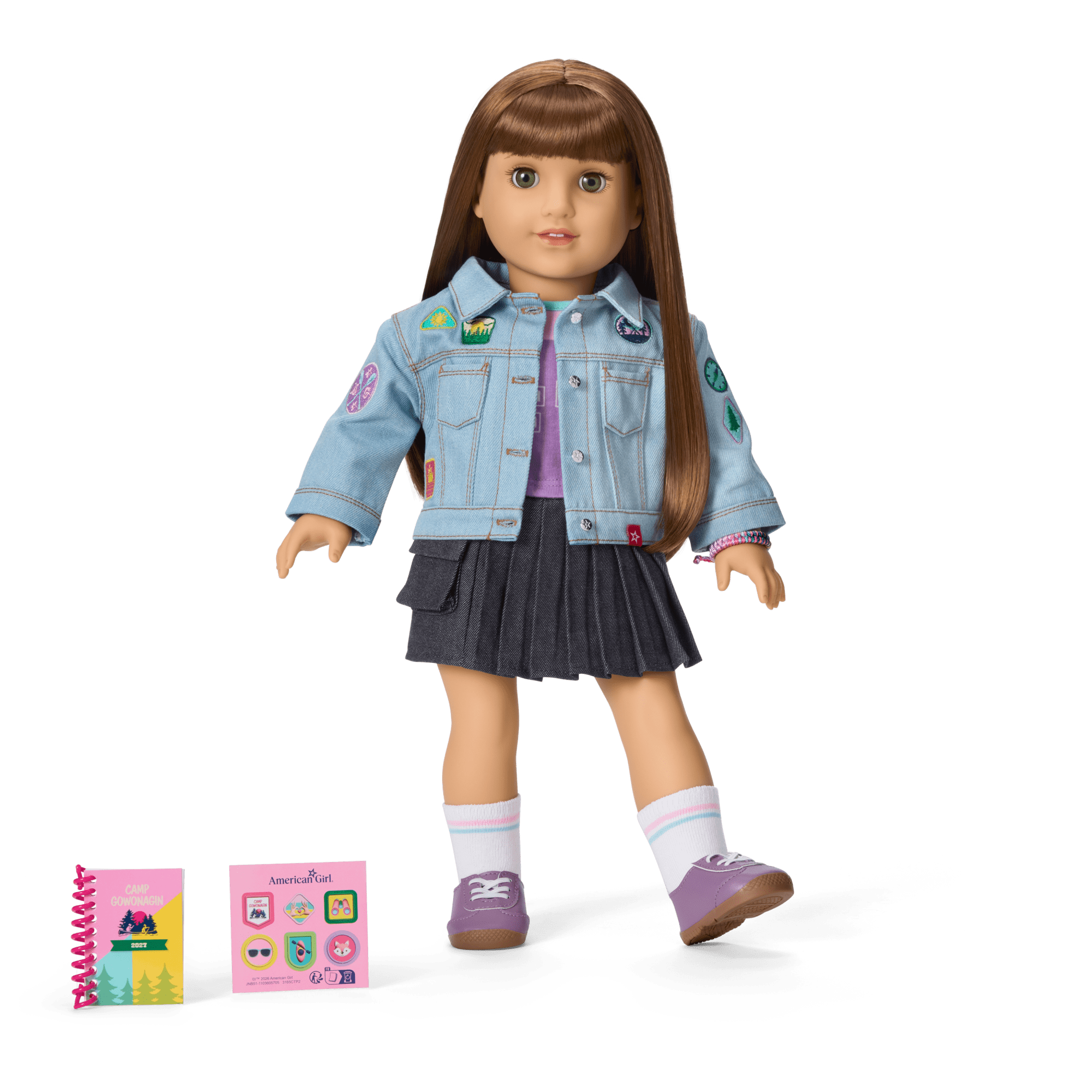 Daisy Davenport’s™ Jean Jacket & Accessories for 18-inch Dolls (Girl of the Year™ 2027)