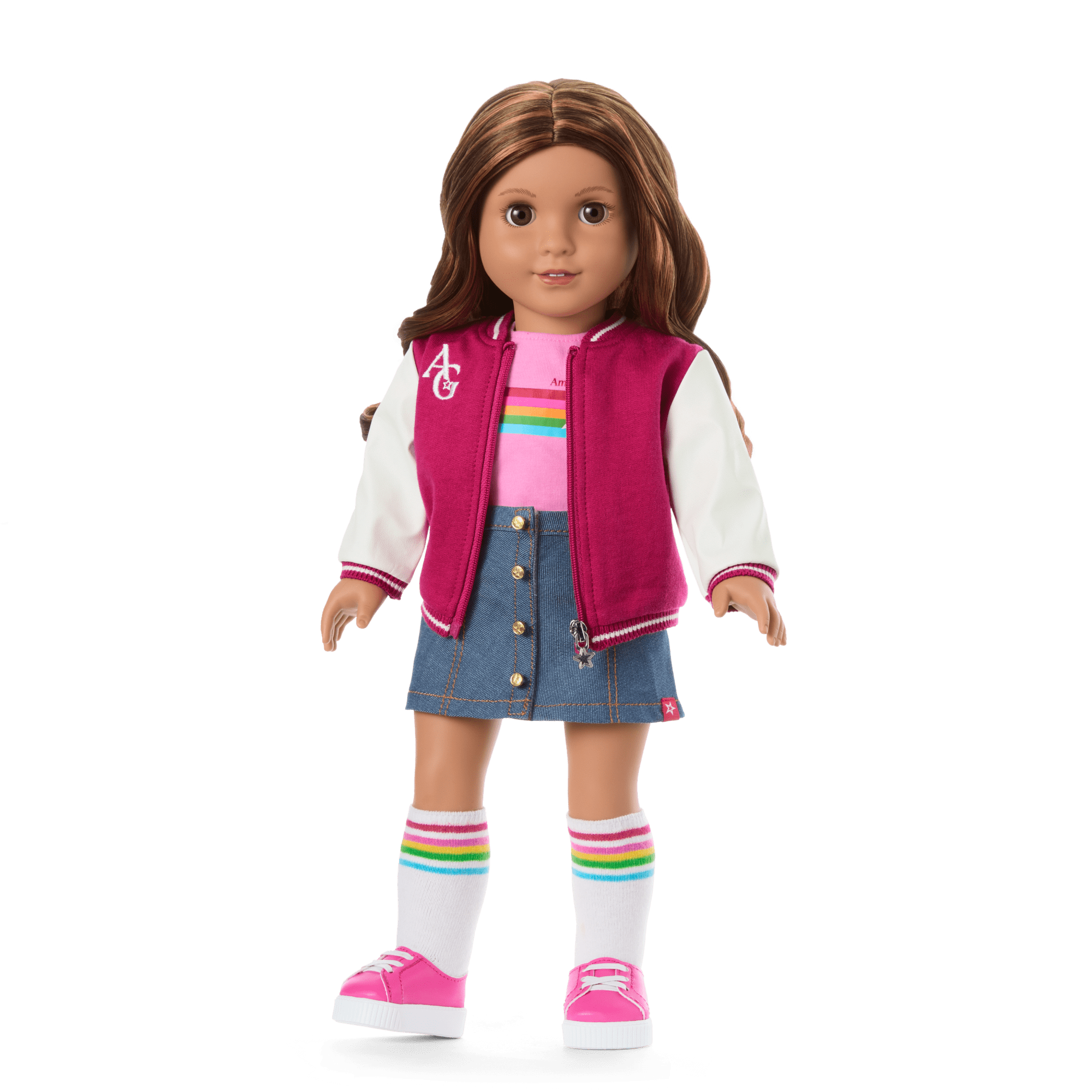 Truly Me™ 18-inch Doll #117, Puppy, Mini Backpack & Accessories AG™ Star Squad Bundle