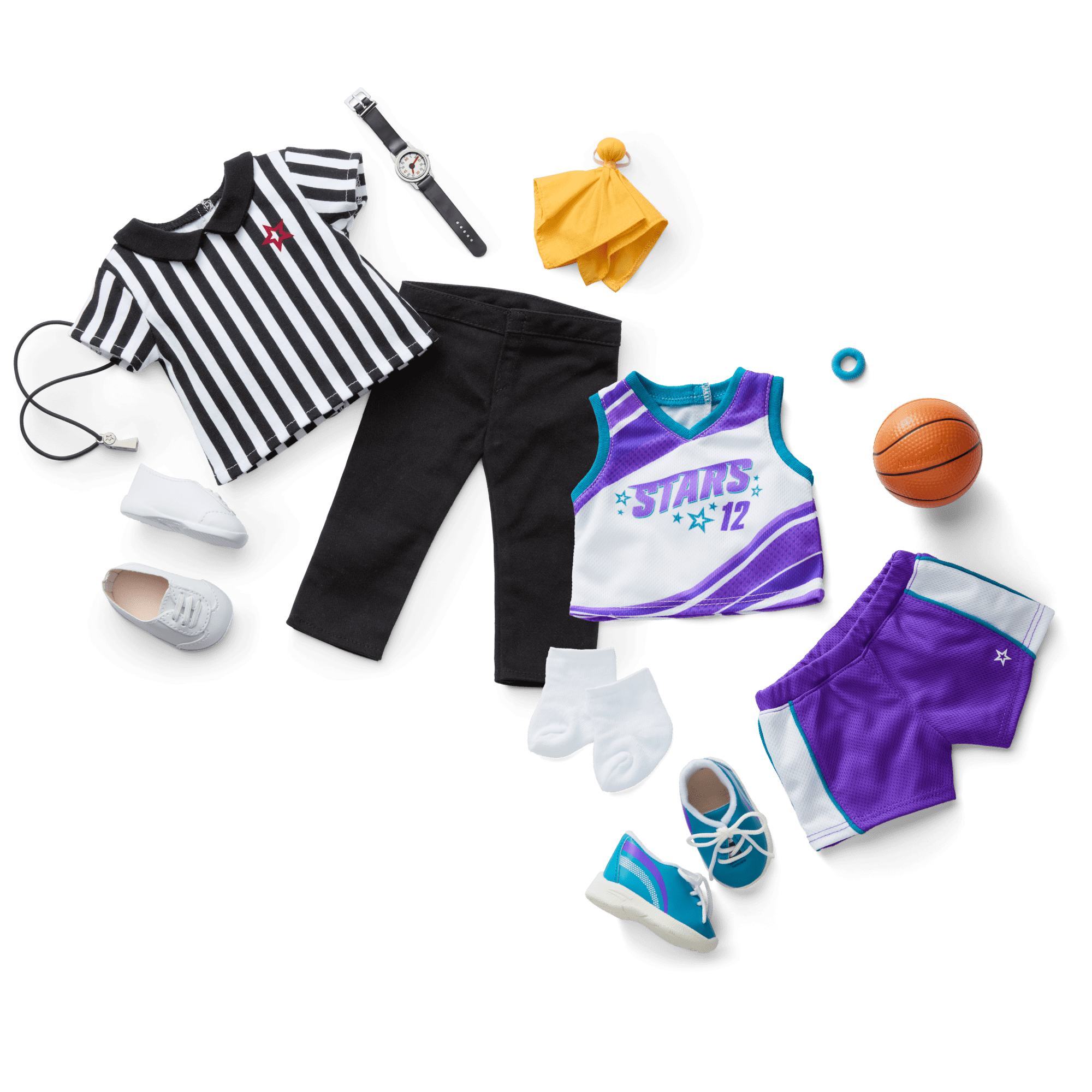 Star Player Basketball Outfit for 18-inch Dolls