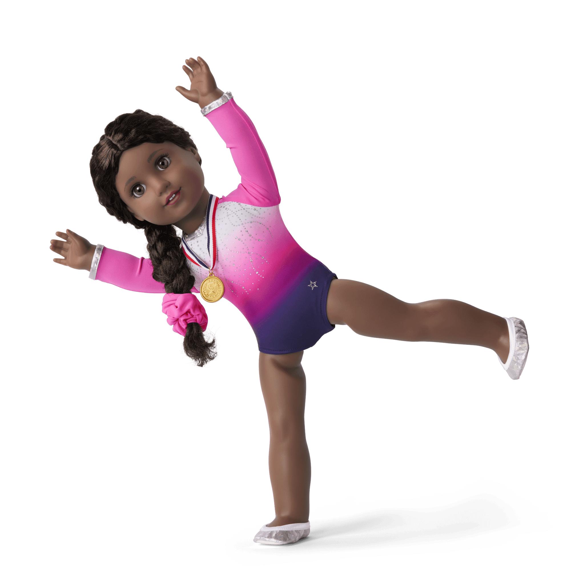 Beam with Pride Gymnastics Outfit for 18-inch Dolls