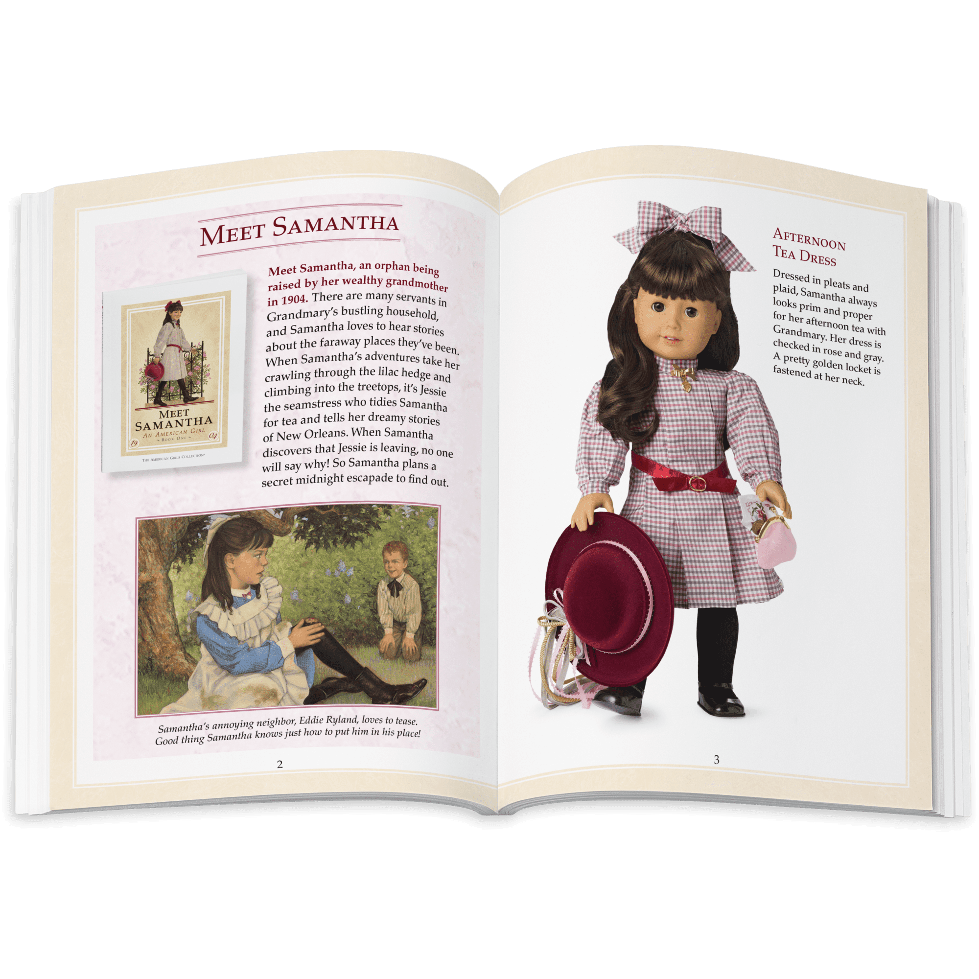 Samantha Parkington™ 18-inch Doll, Book & Accessories (Historical Characters)