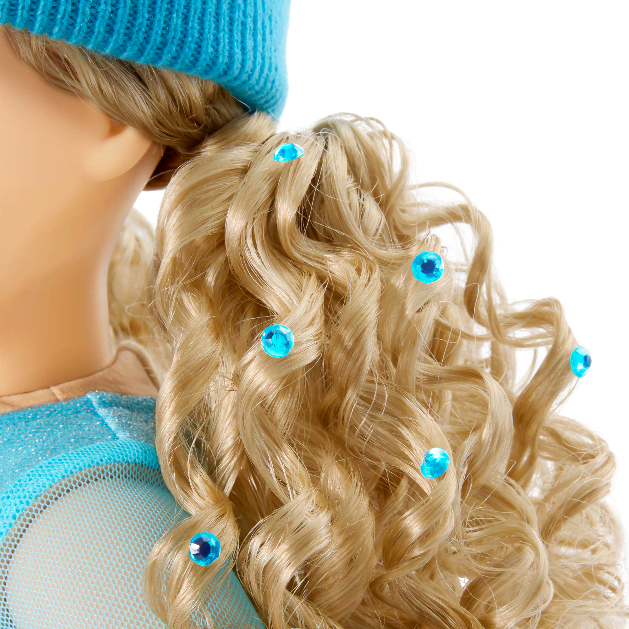 December Blue Brilliance Topaz Outfit for 18-inch Dolls