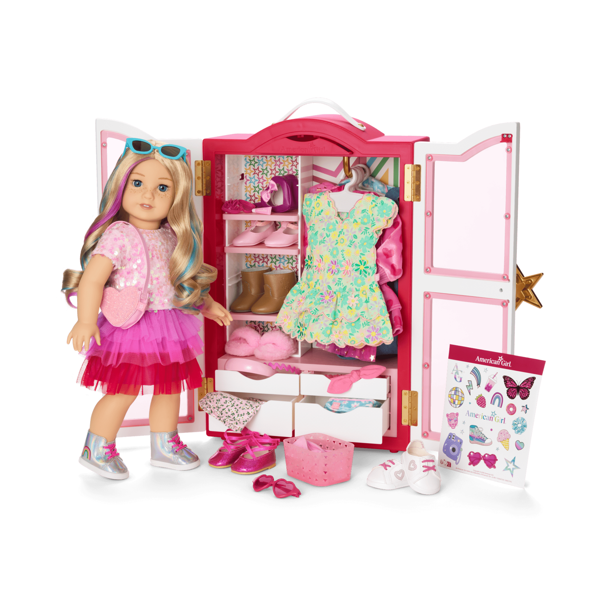 AG™ Star Stylist Closet for 18-inch Dolls