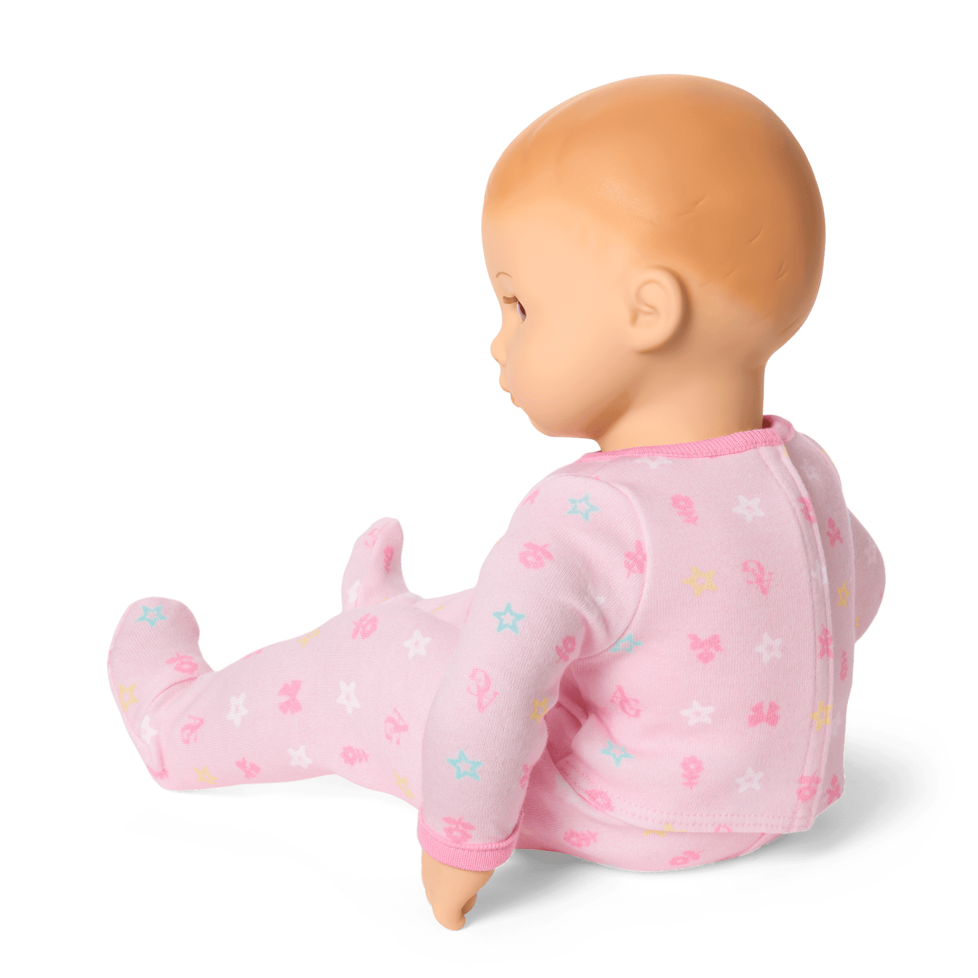 Bitty Baby® Doll #6 with red hair in Pastel Pink