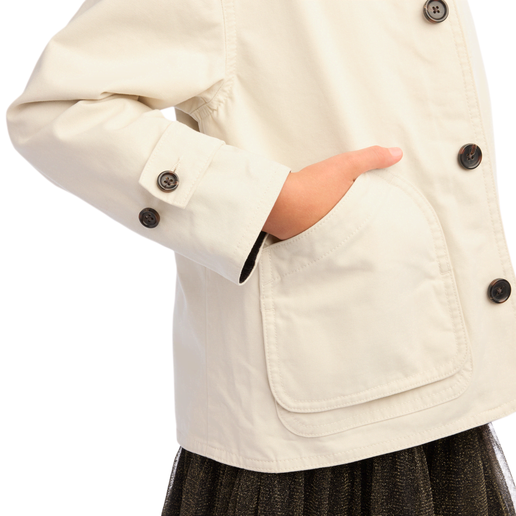 American Girl® x J.Crew Embellished Barn Jacket™ for Girls