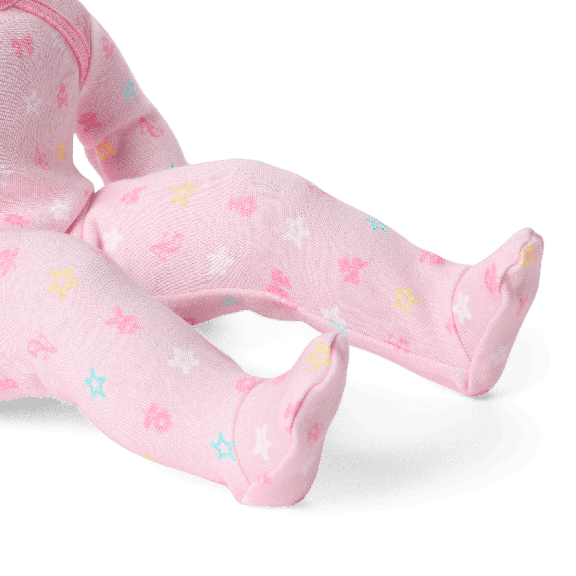 Bitty Baby® Doll #4 with black hair in Pastel