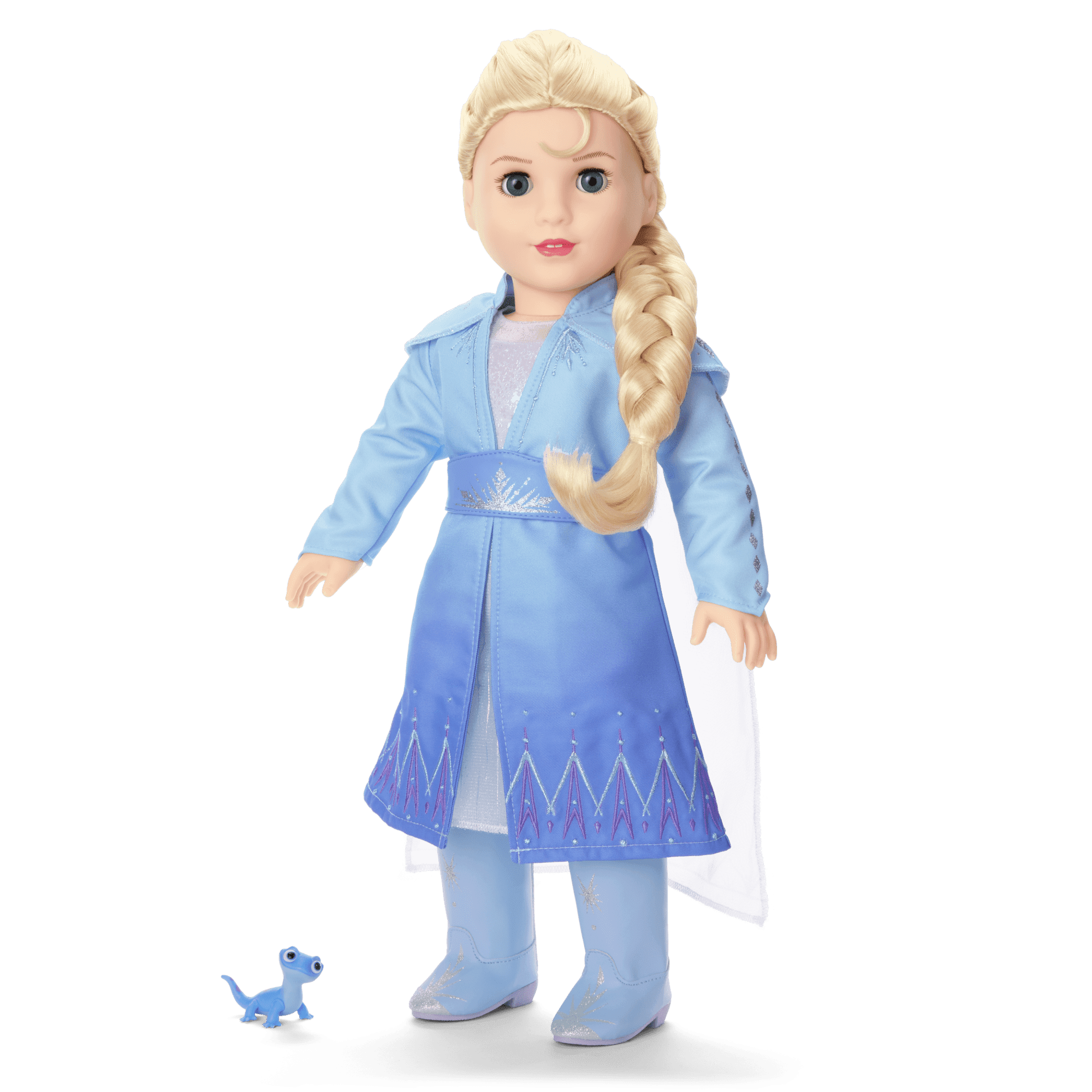 Disney Frozen Elsa Travel Outfit & Bruni for 18-inch Dolls by American Girl®