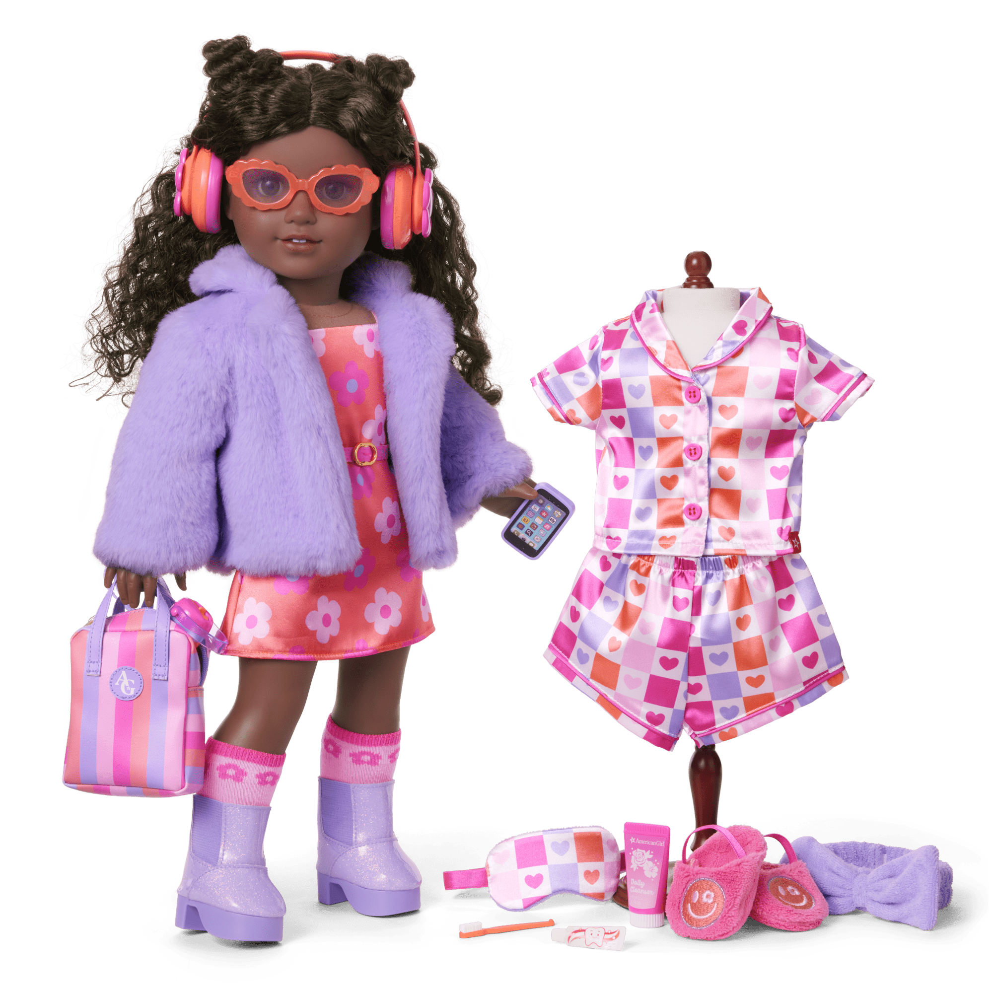 Truly Me™ #127 Doll & Day of Fun All-in-One Set