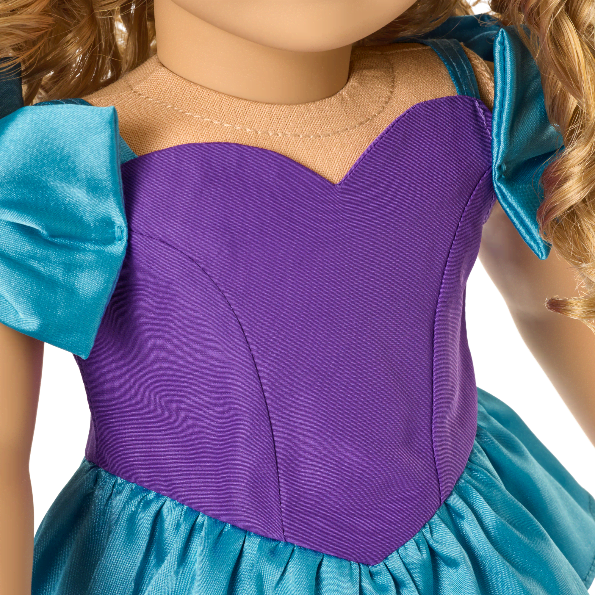 Courtney’s™ Party Dress, Caboodles® & Hair Accessories for 18-inch Dolls (Historical Characters)