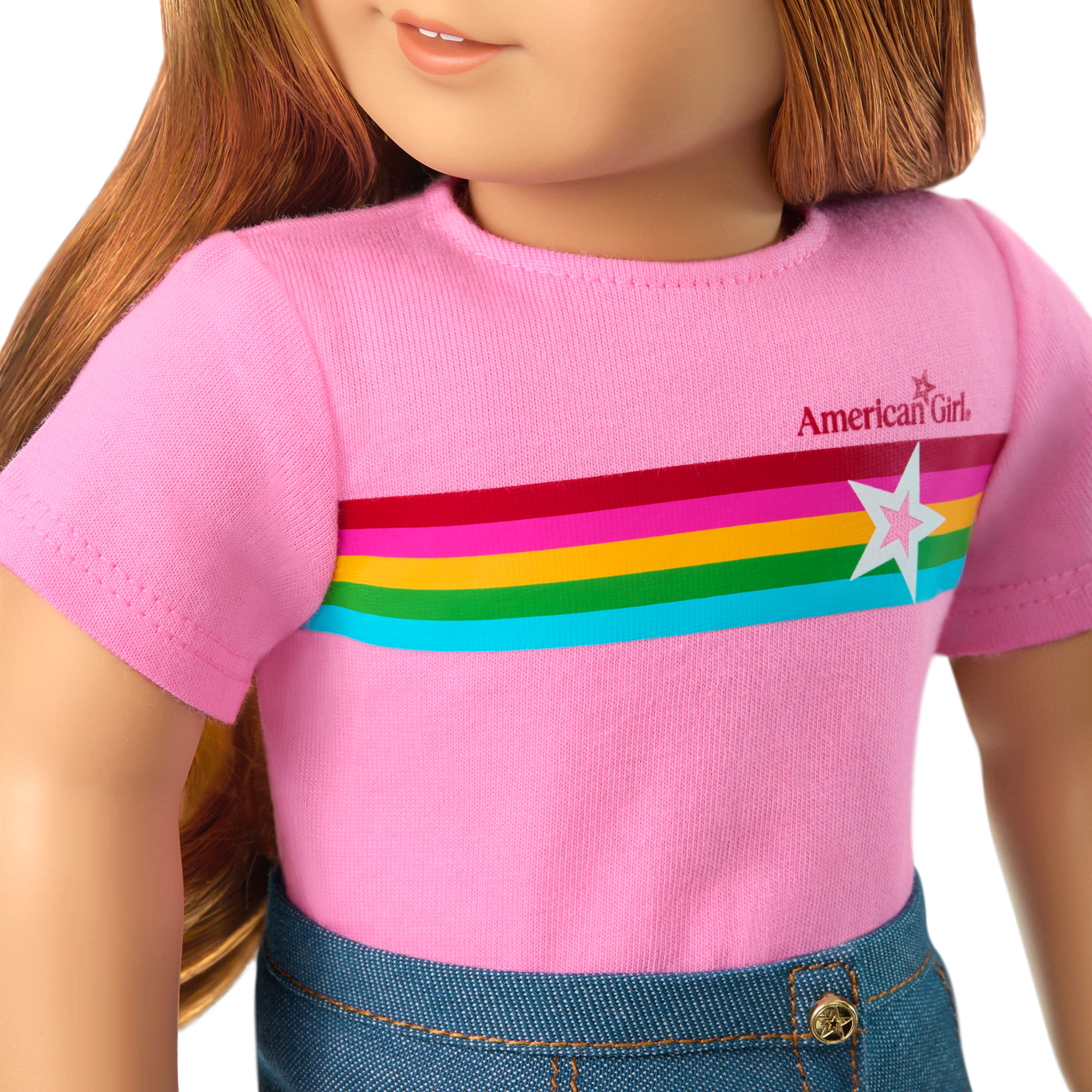 Truly Me™ 18-inch Doll #103 with wavy red hair