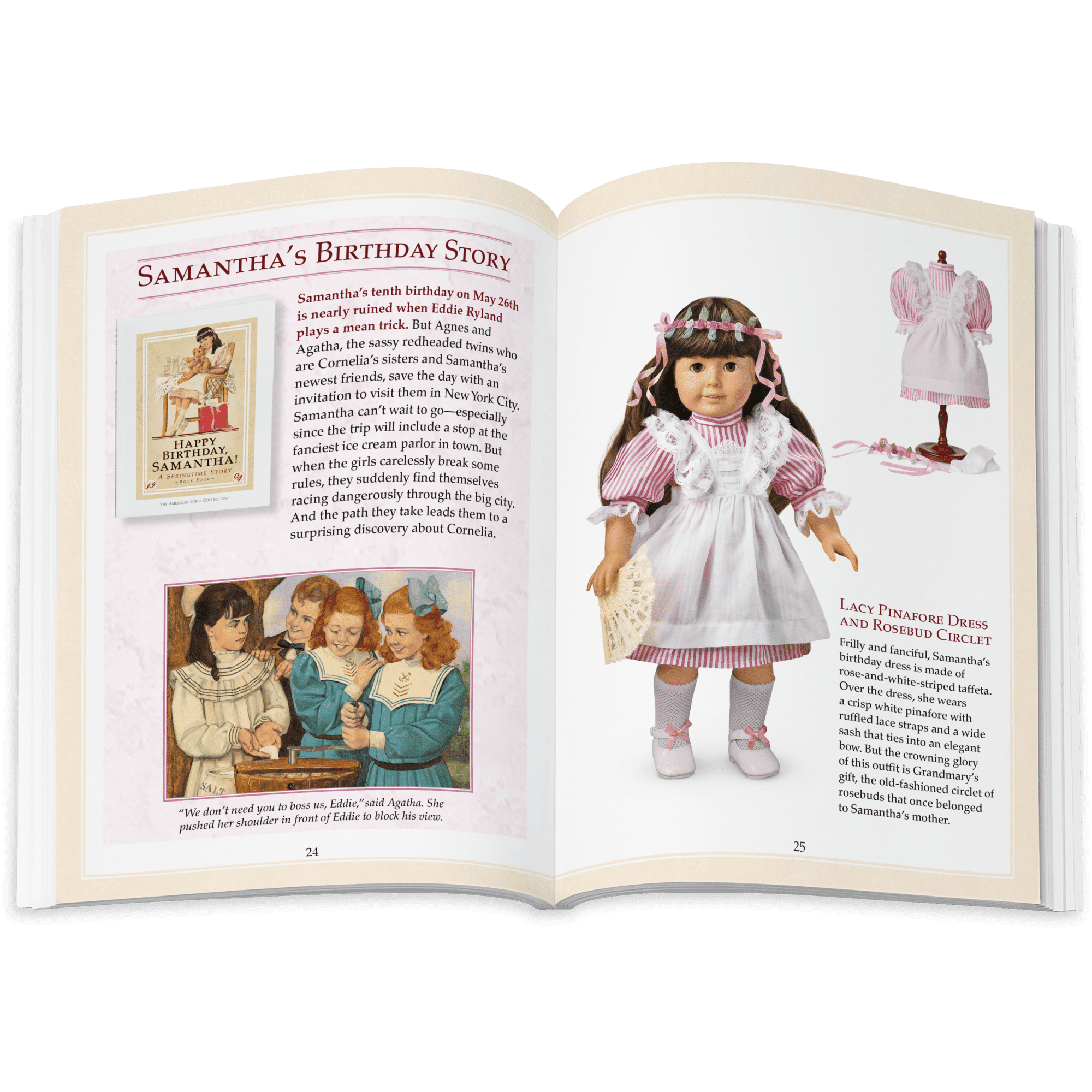 Samantha Parkington™ 18-inch Doll, Book & Accessories (Historical Characters)