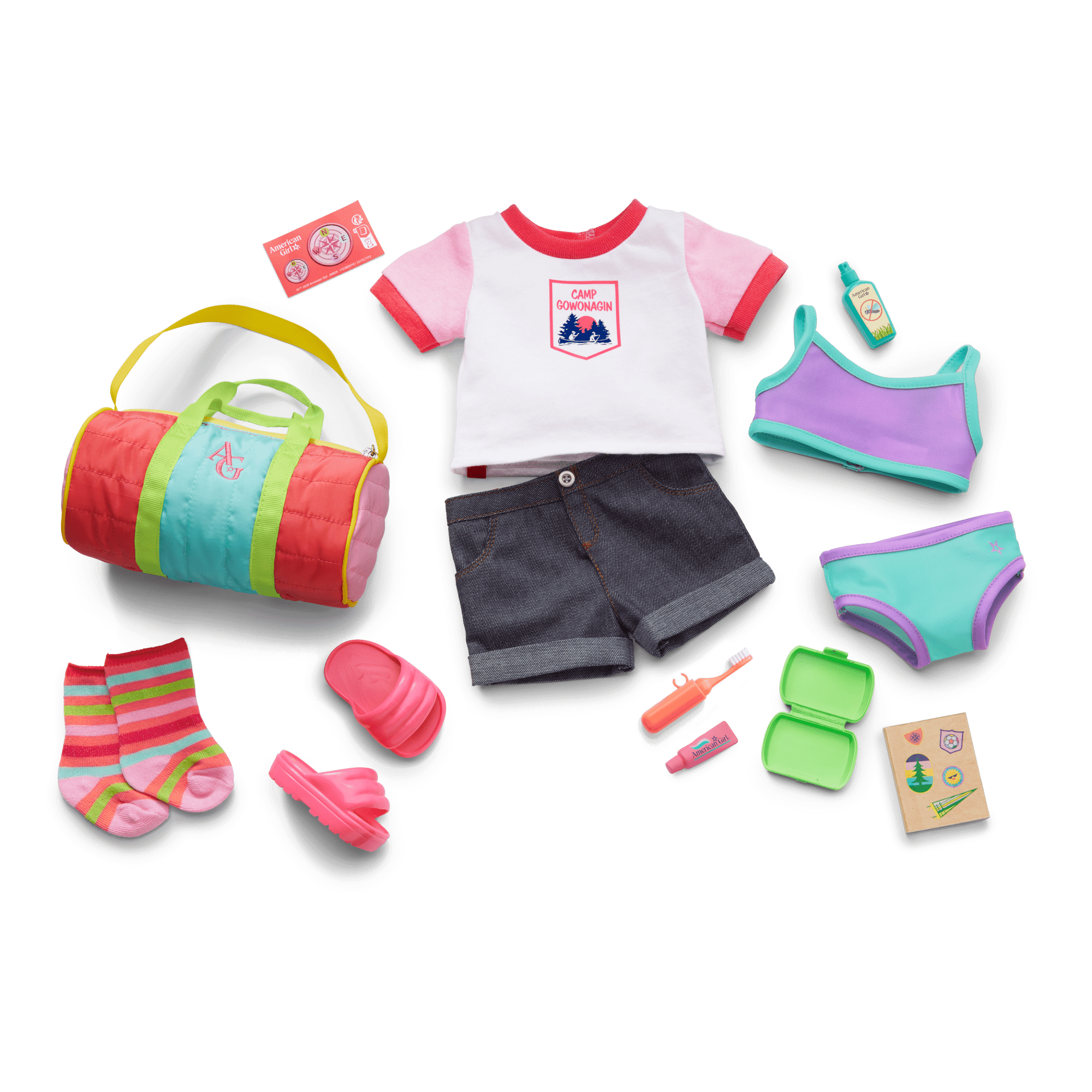 Daisy Davenport’s™ Camp Bag & Gear for 18-inch Dolls (Girl of the Year™ 2027)