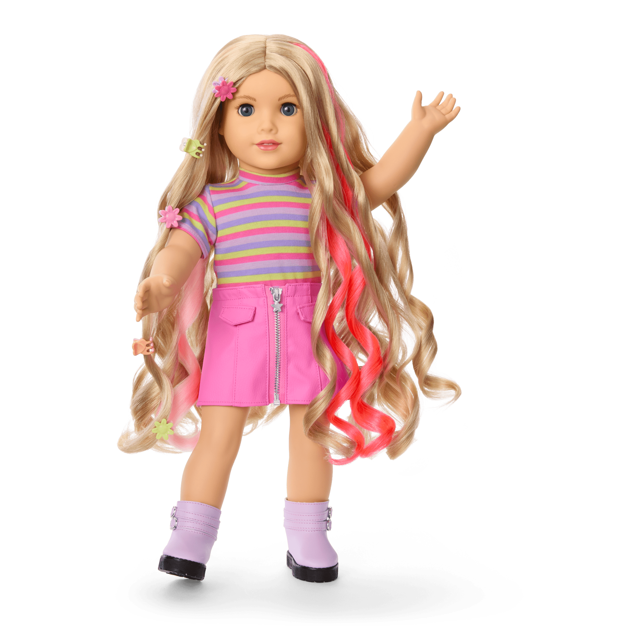 Long Hair Looks™ by Truly Me™ 18-inch Doll #133 & hair accessories