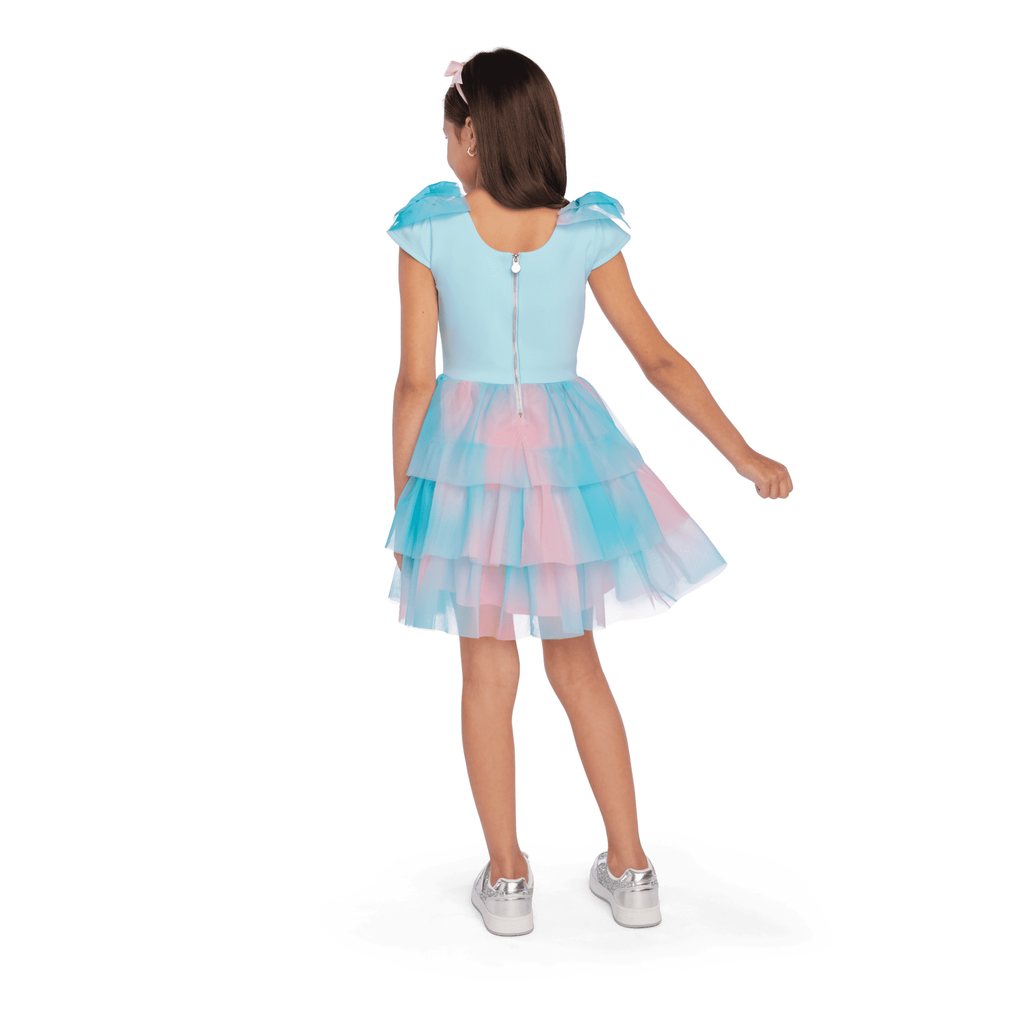 American Girl® x Harlem’s Fashion Row Cherry Blossom Couture Ruffle Dress for Girls