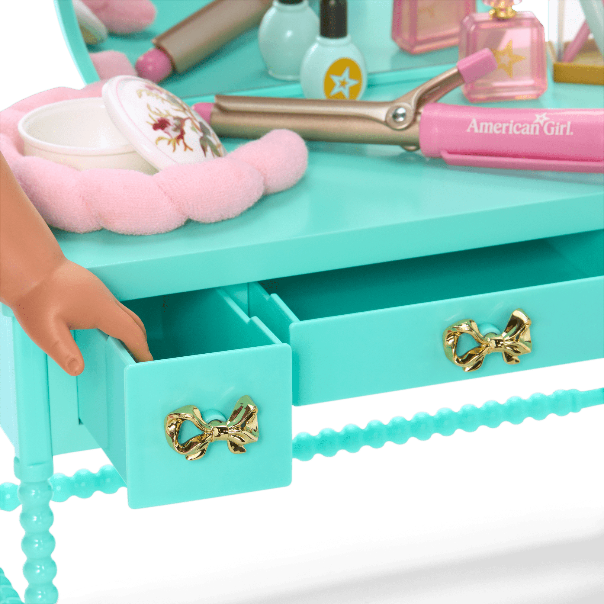 Raquel’s™ Vintage Vanity for 18-inch Dolls (Girl of the Year™ 2026)