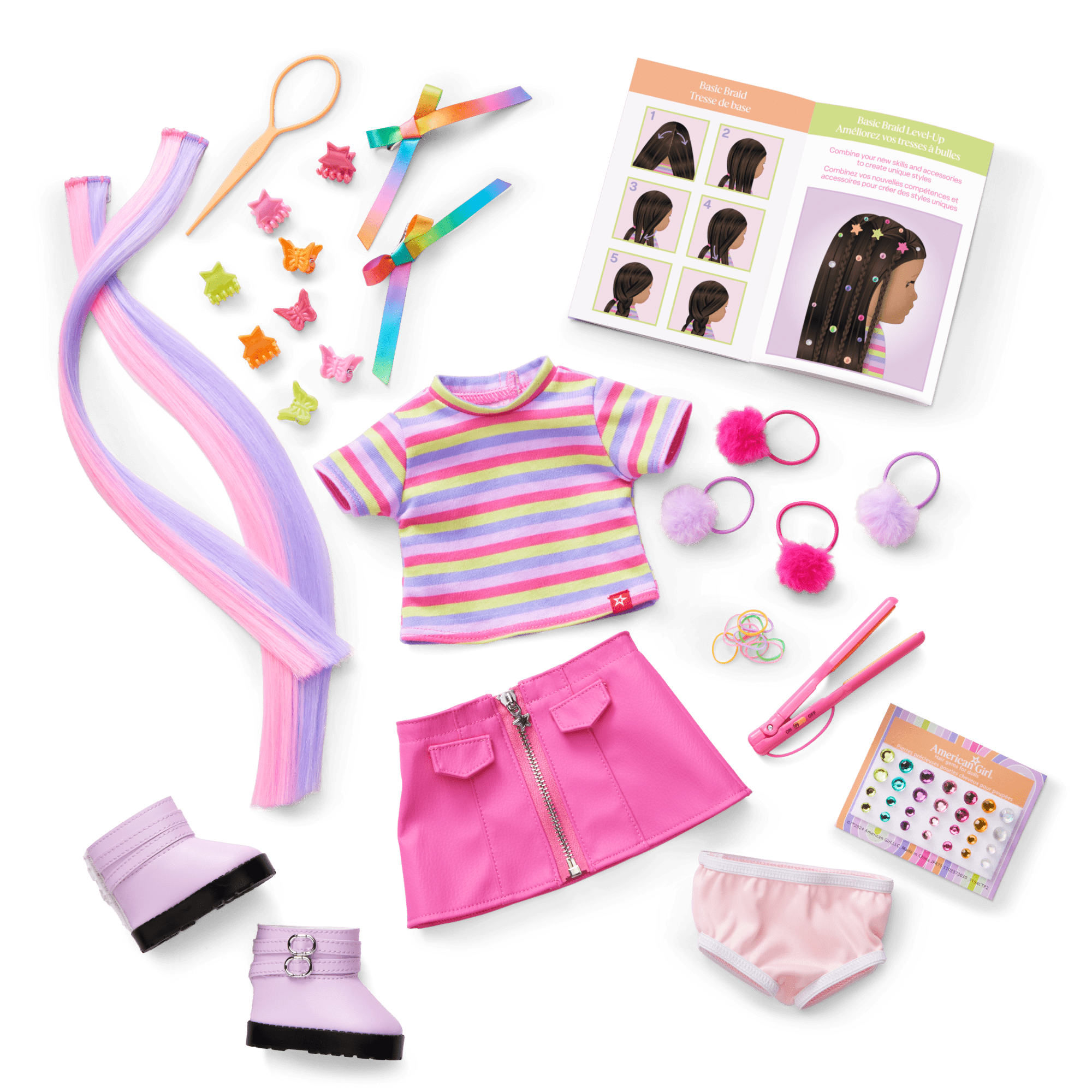 Long Hair Looks™ by Truly Me™ 18-inch Doll #134 & hair accessories