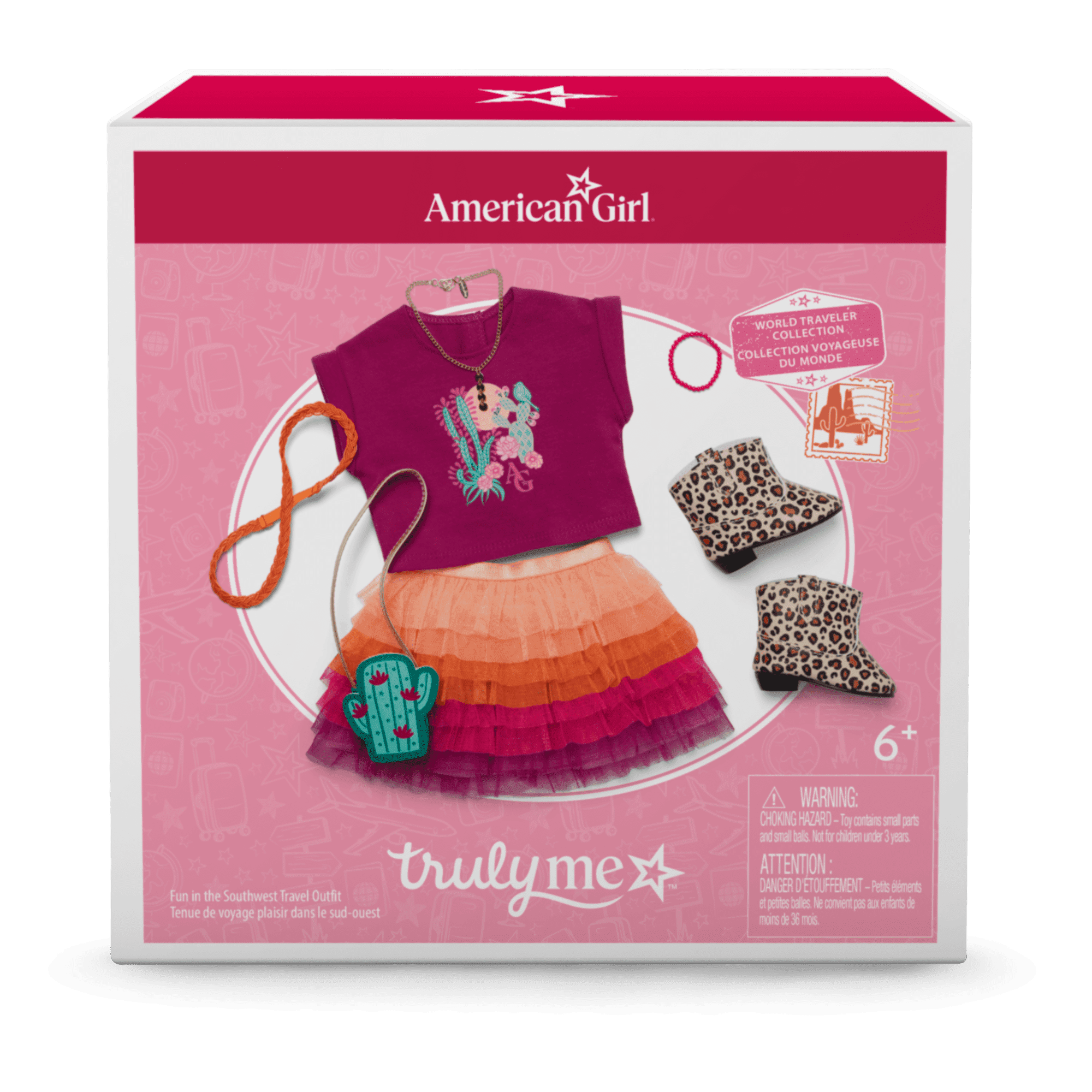 Fun in the Southwest Travel Outfit for 18-inch Dolls