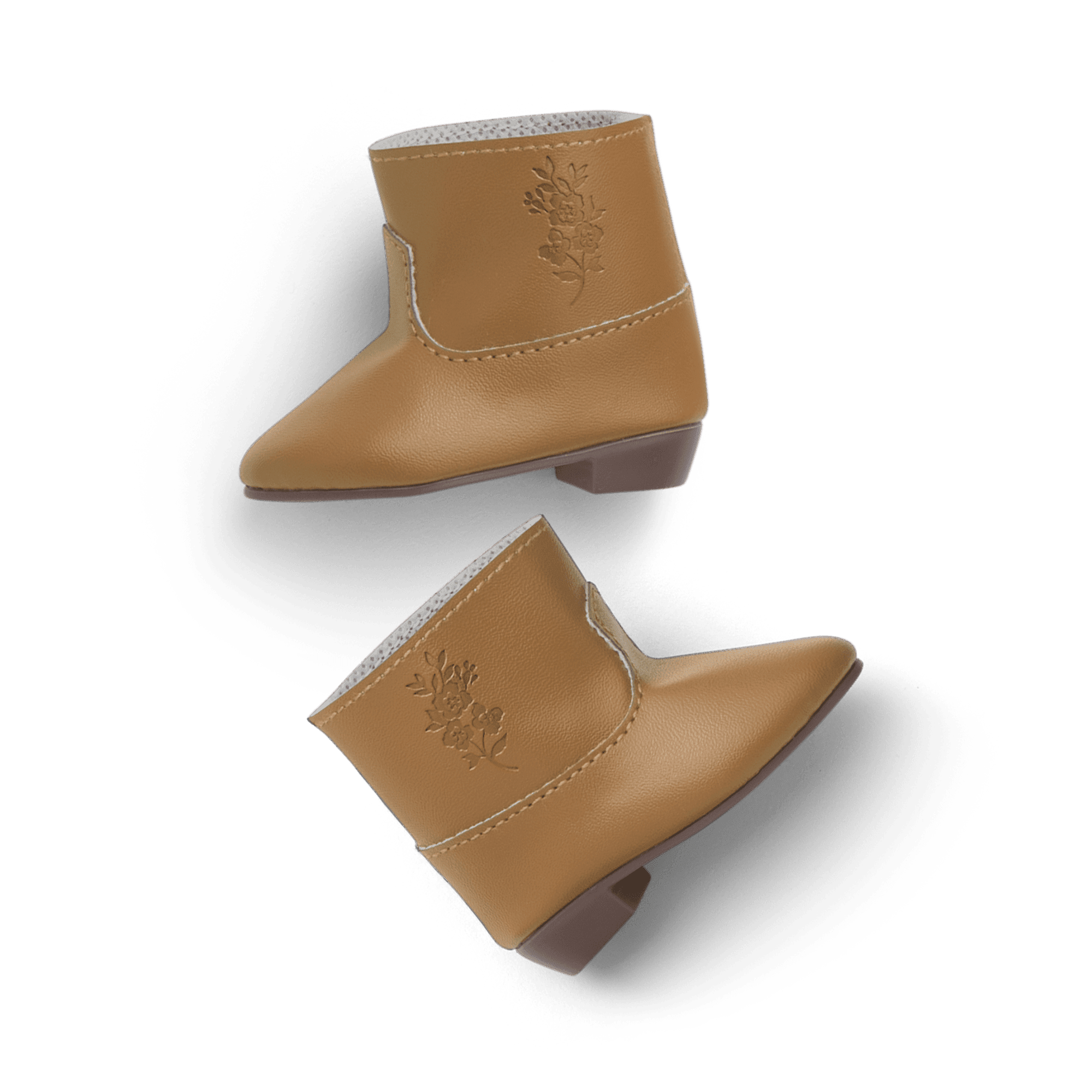 Western Flowers Denim Jumpsuit for 18-inch Dolls