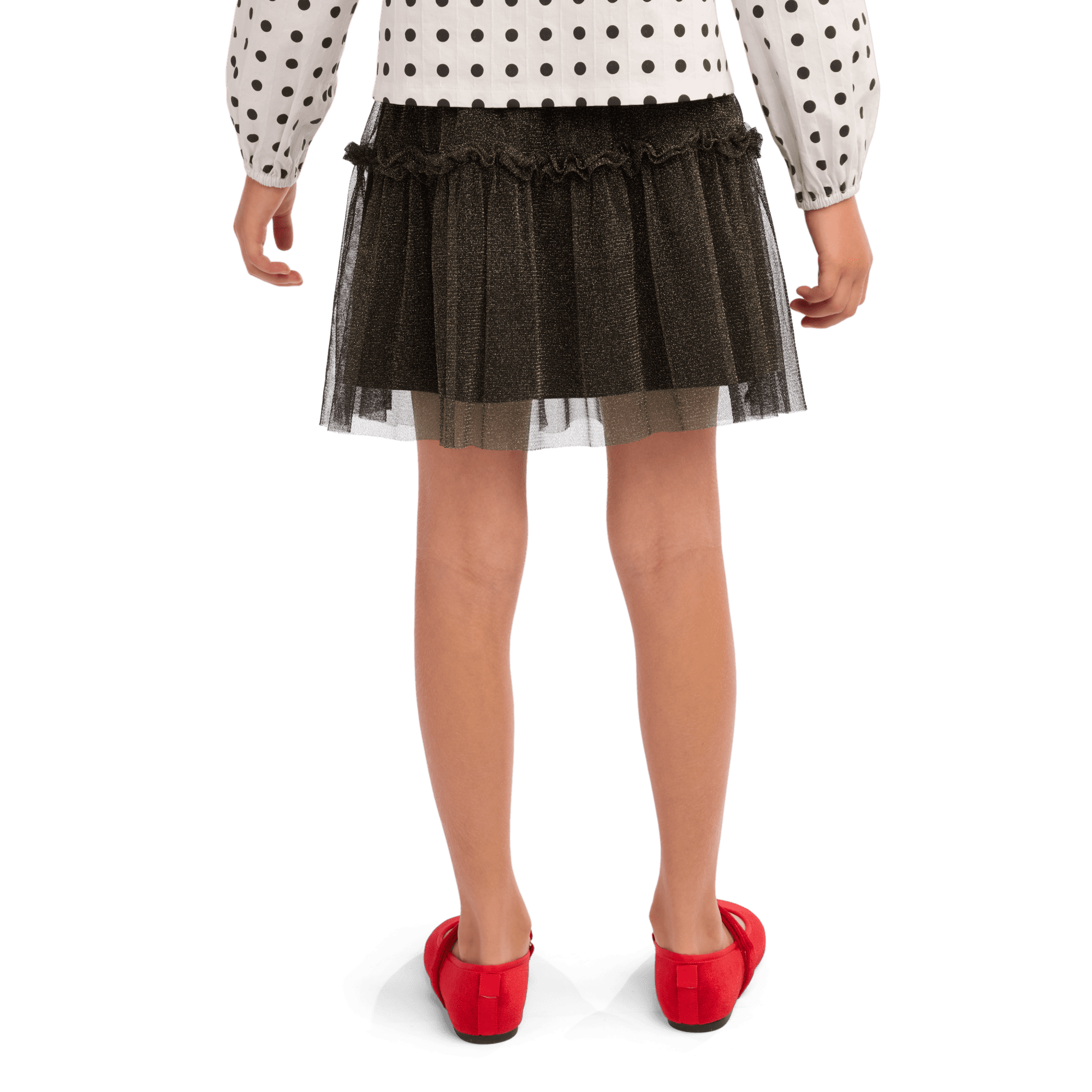 American Girl® x J.Crew Black Tulle Skirt for Girls