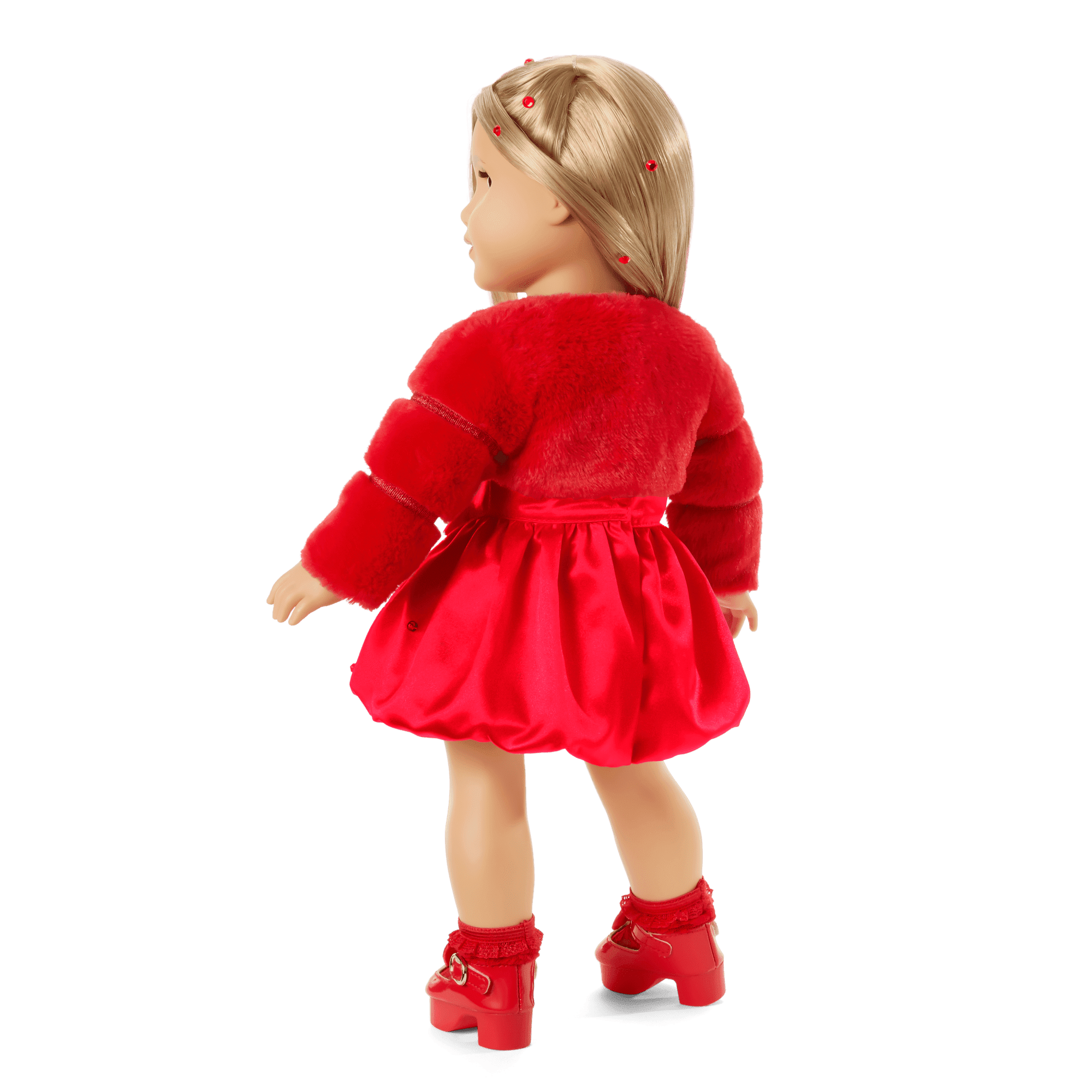 July Ruby Beauty Outfit for 18-inch Dolls