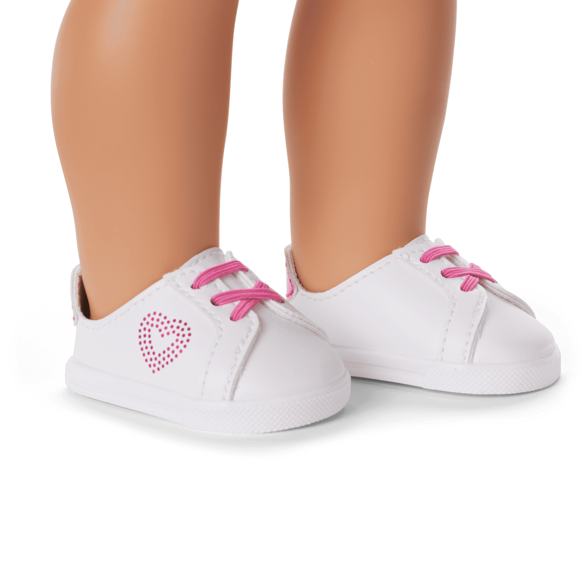 Pink Hearts Hoodie Dress for 18-inch Dolls