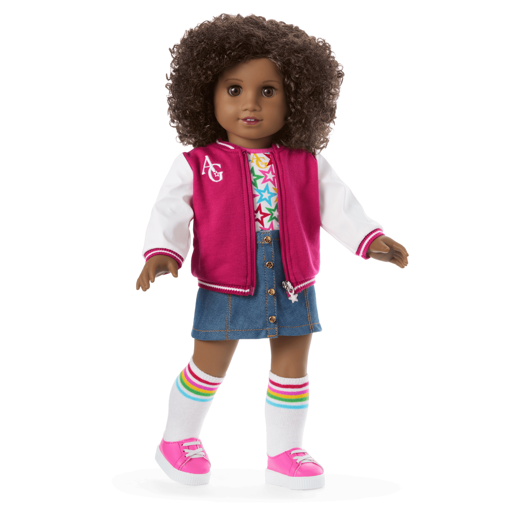 Truly Me™ 18-inch Doll #112, Puppy, Mini Backpack & Accessories AG™ Star Squad Bundle