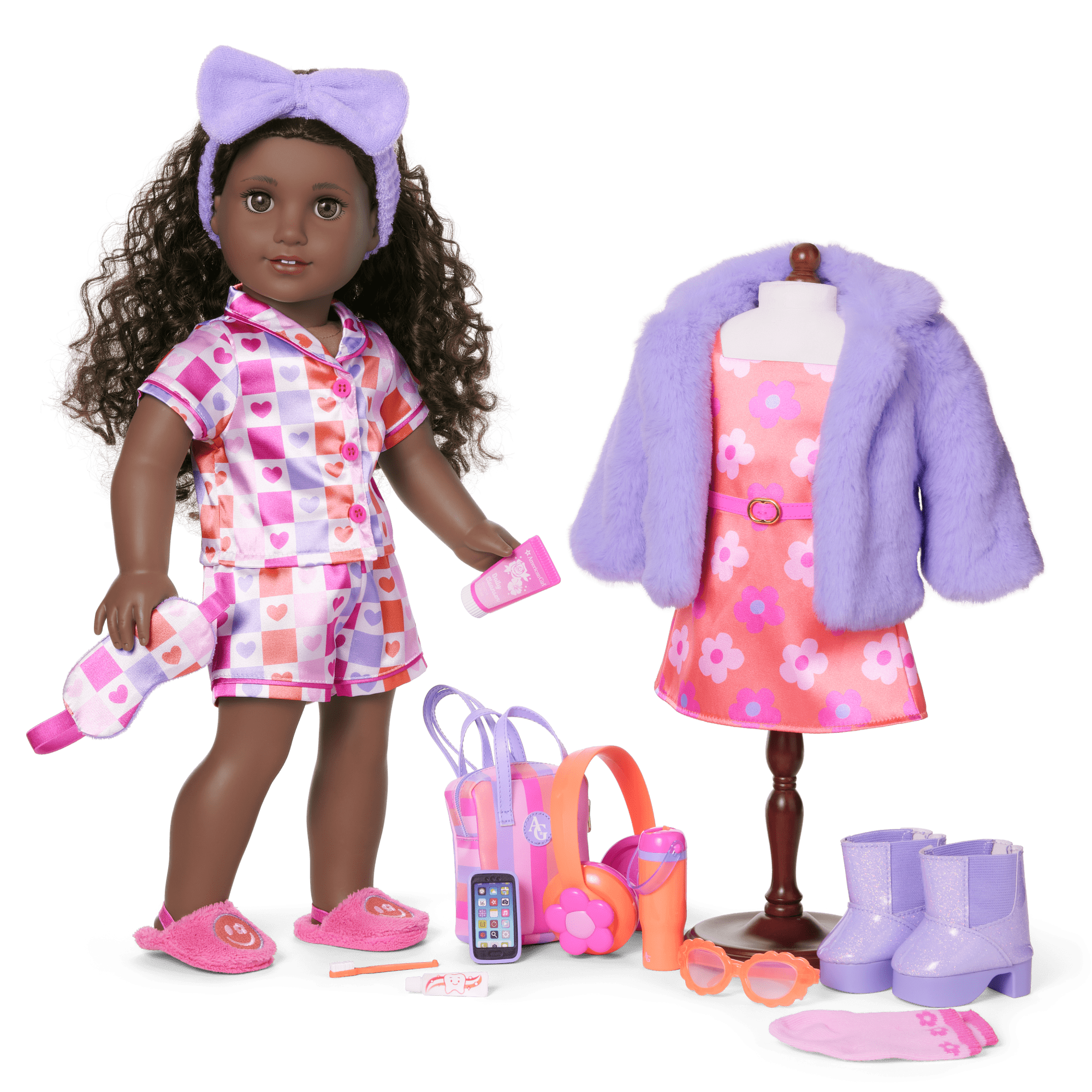 Truly Me™ #127 Doll & Day of Fun All-in-One Set
