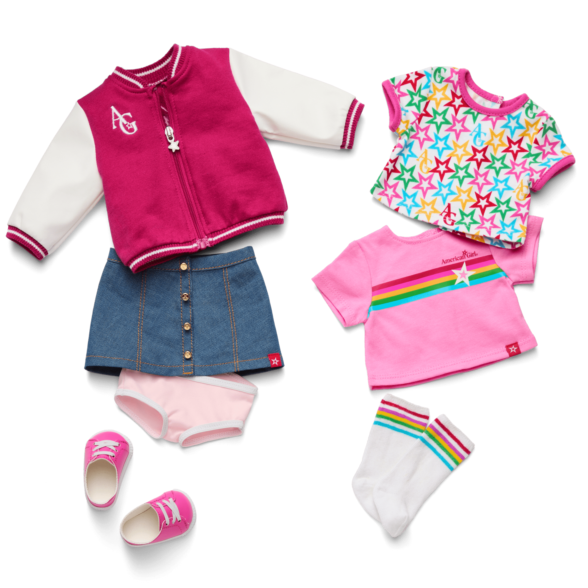 Truly Me™ 18-inch Doll #108 with curly black-brown hair