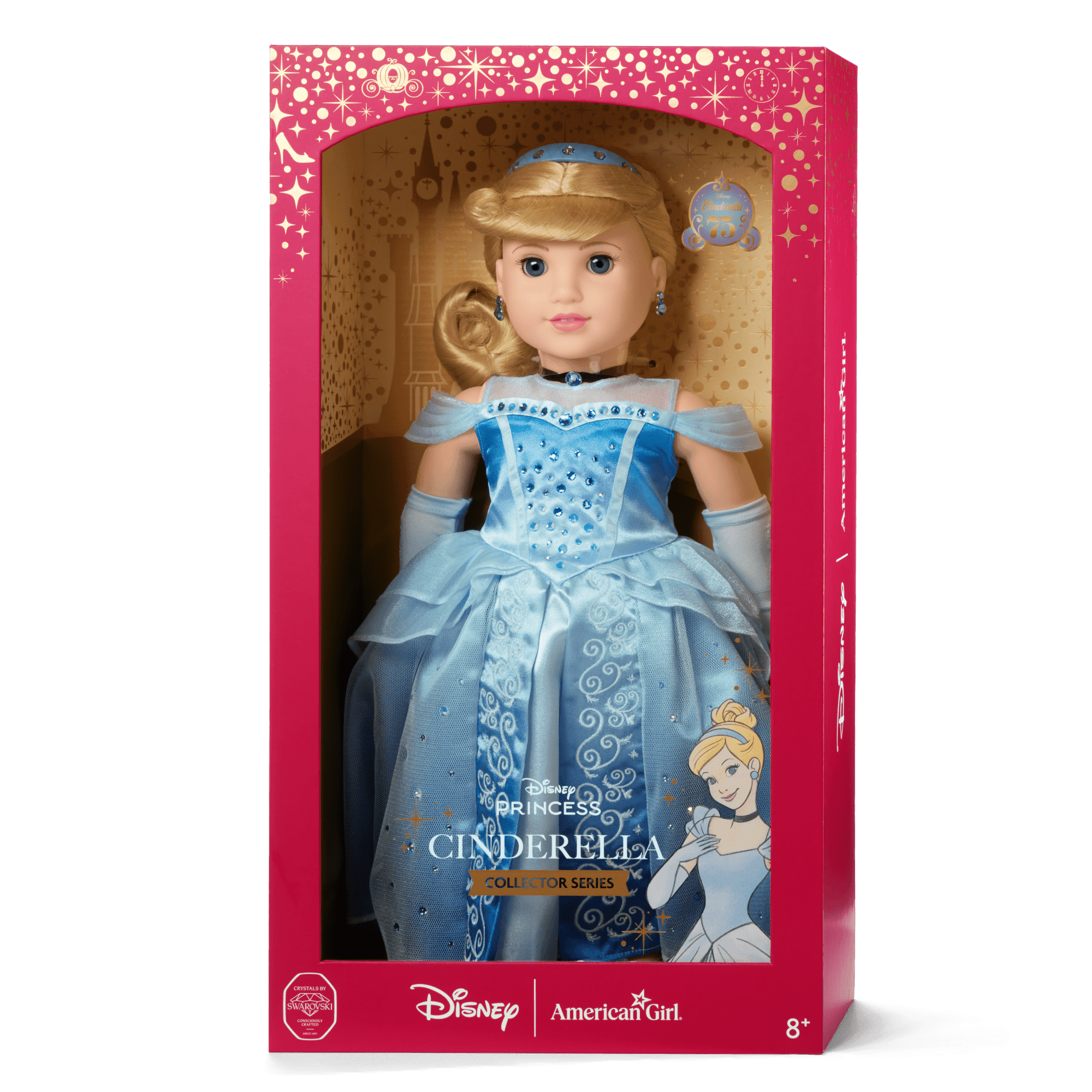 Disney Princess Cinderella 18-inch Doll by American Girl® Collector Series